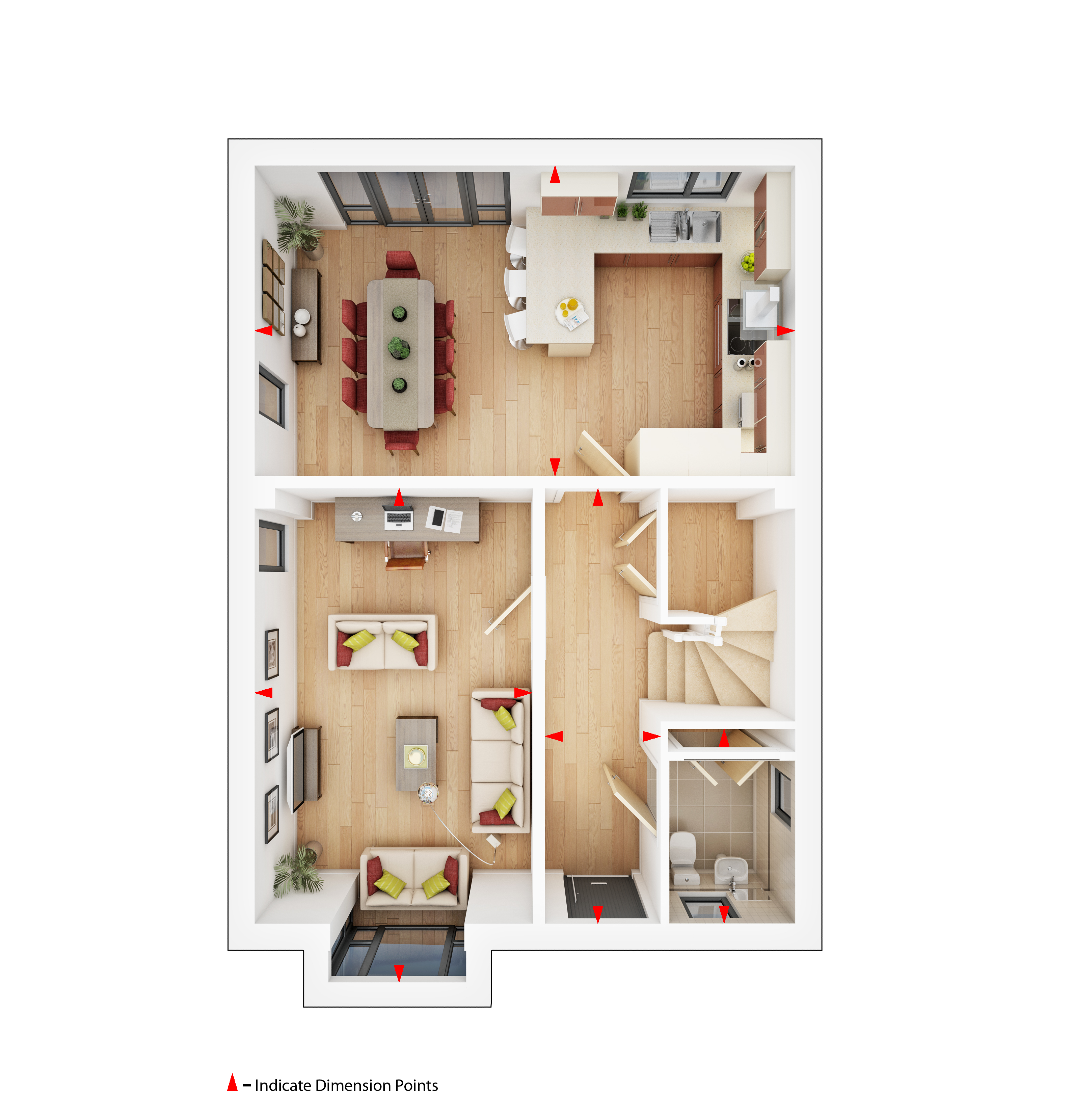 4 Bedrooms Semi-detached house for sale in 