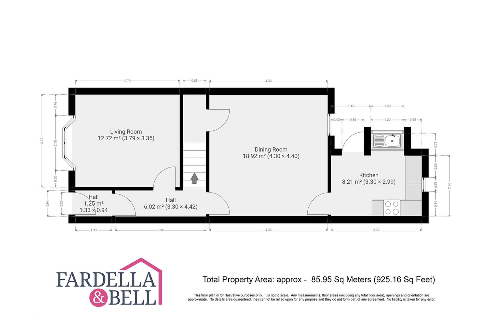 75 Hapton Road, Burnley floorplan
