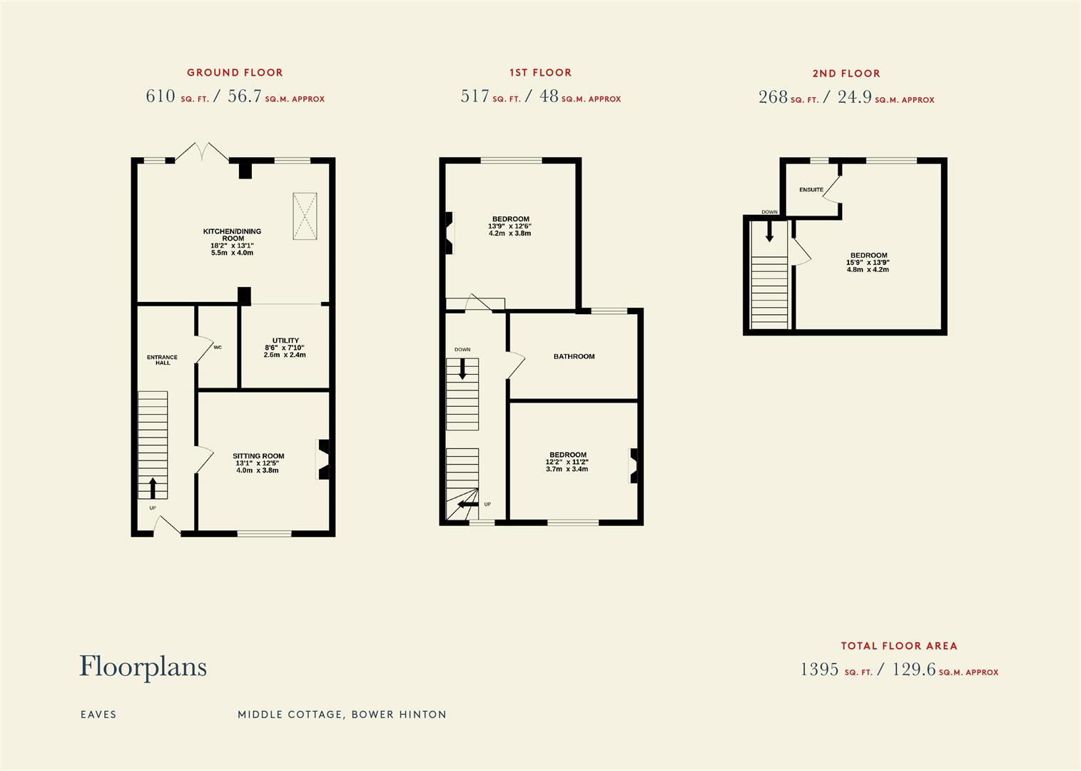 Middle Cottage, 123, Middle Street, Martock floorplan