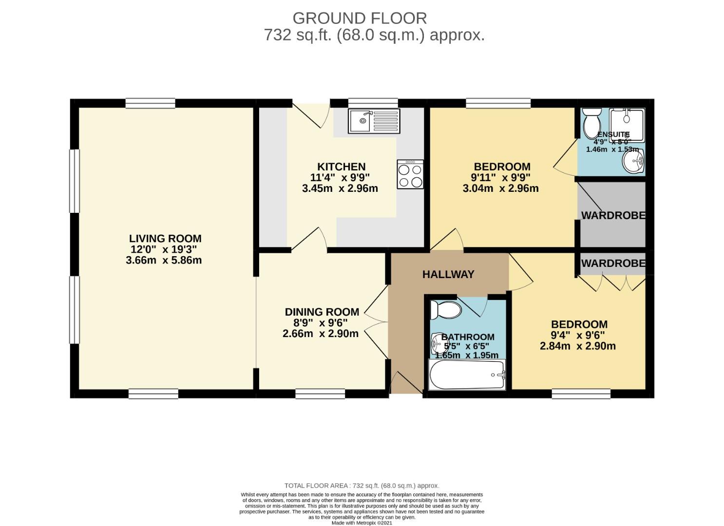 The Crescent, Acaster Malbis, York YO23, 2 bedroom detached bungalow for sale 60337695