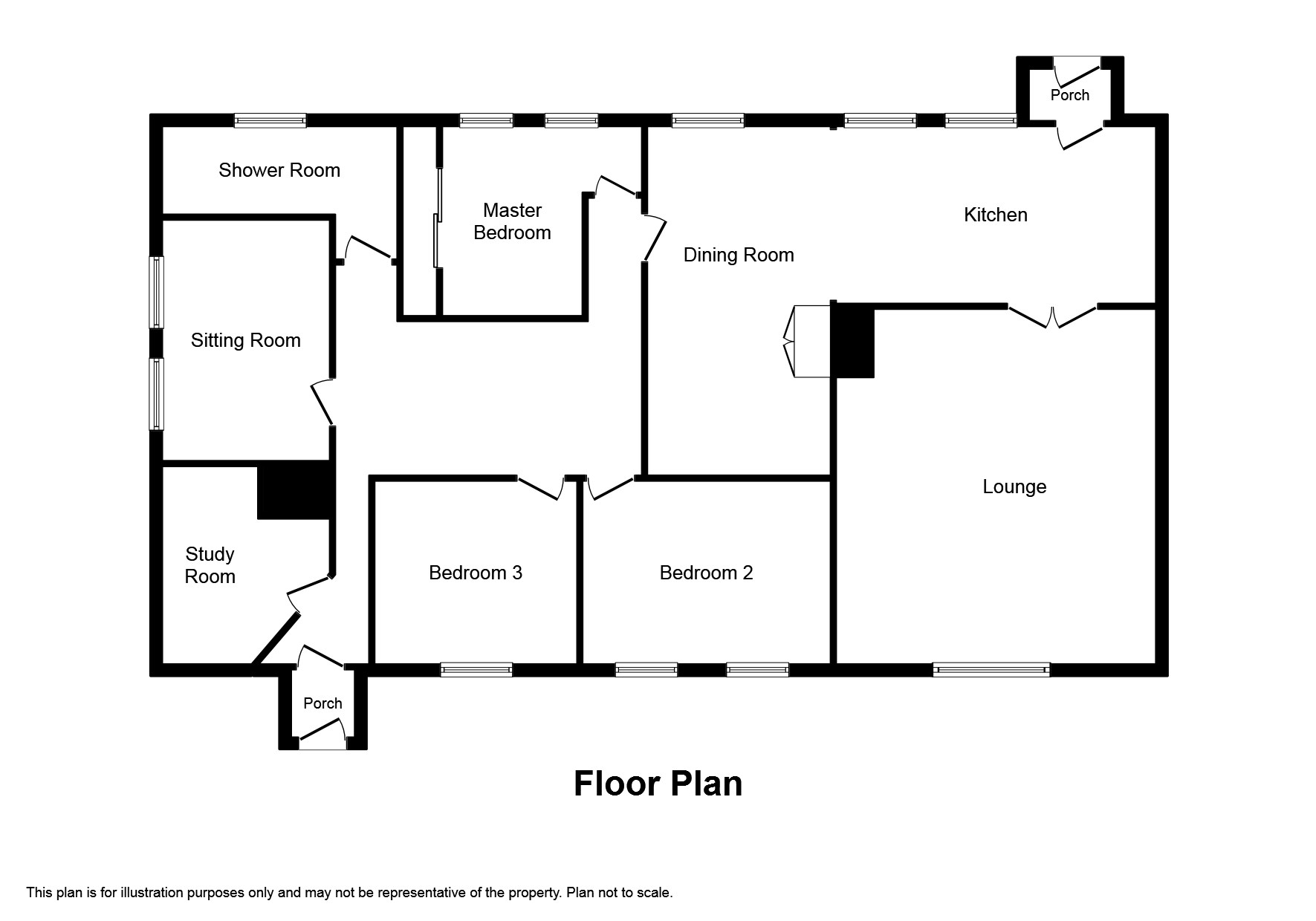 3 Bedrooms Detached bungalow for sale in Trelogan, Holywell CH8