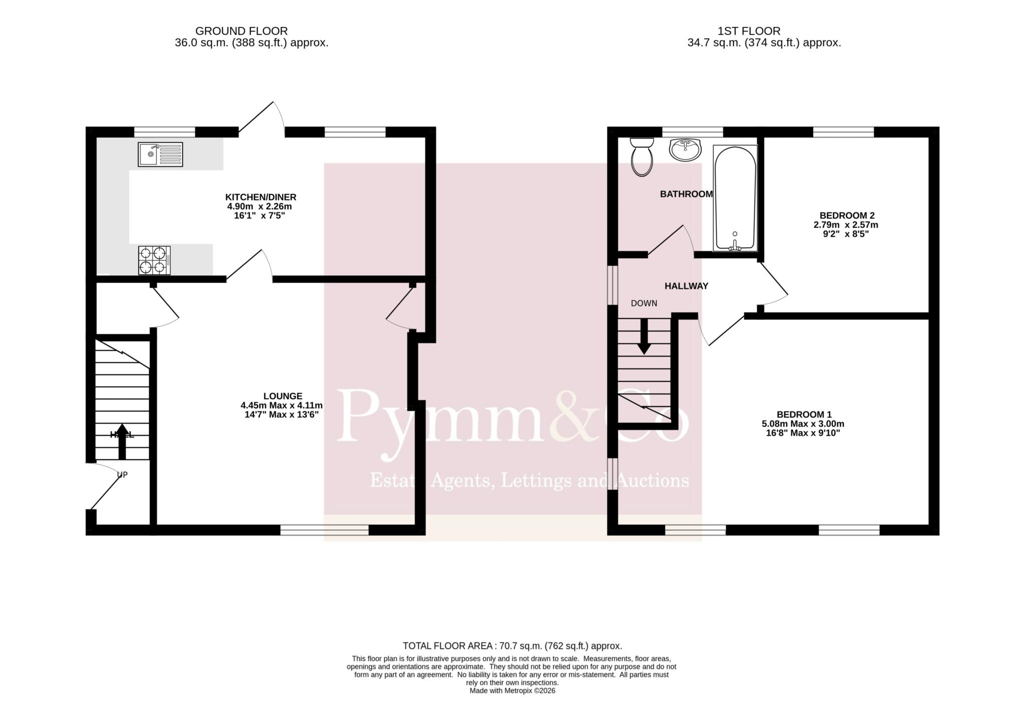 138, Jex Road, Norwich floorplan