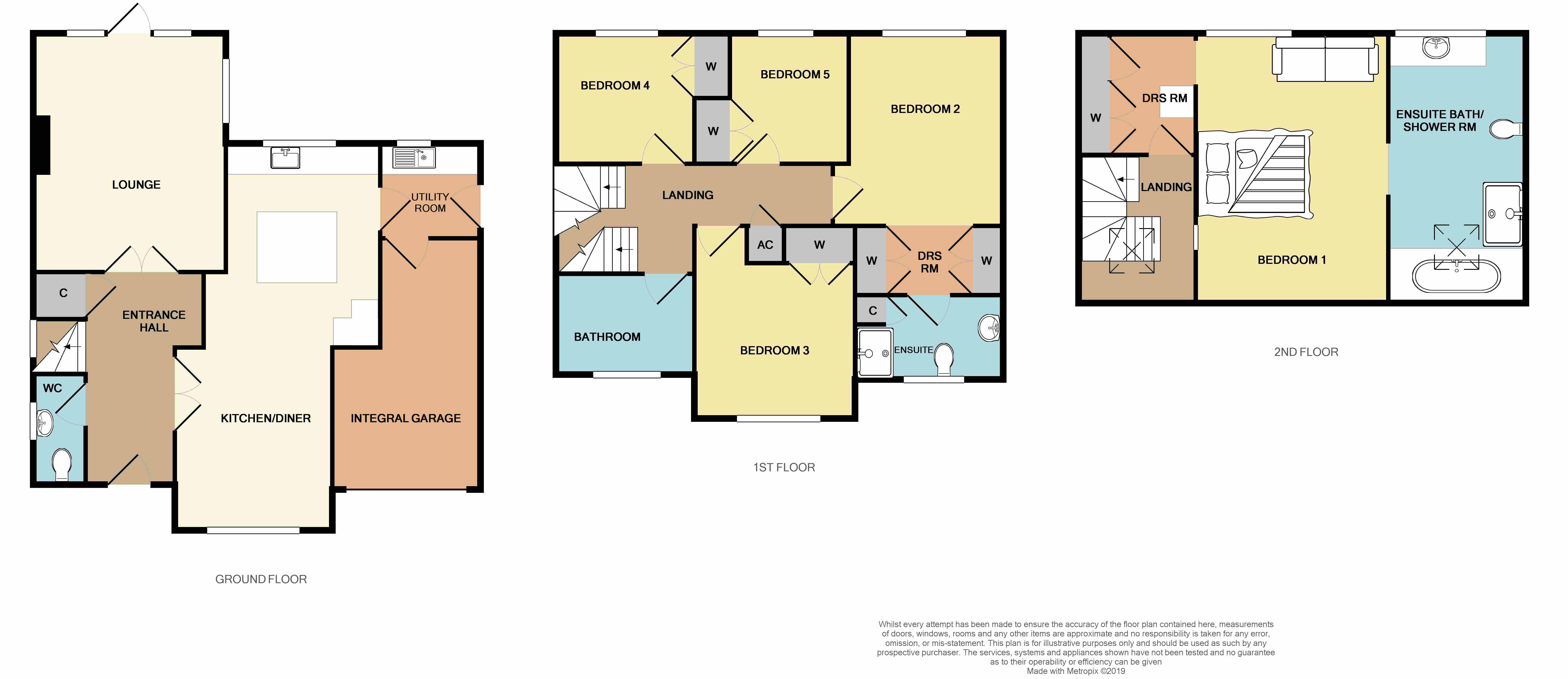 5 Bedrooms Detached house for sale in Wood Way, Great Notley, Braintree CM77