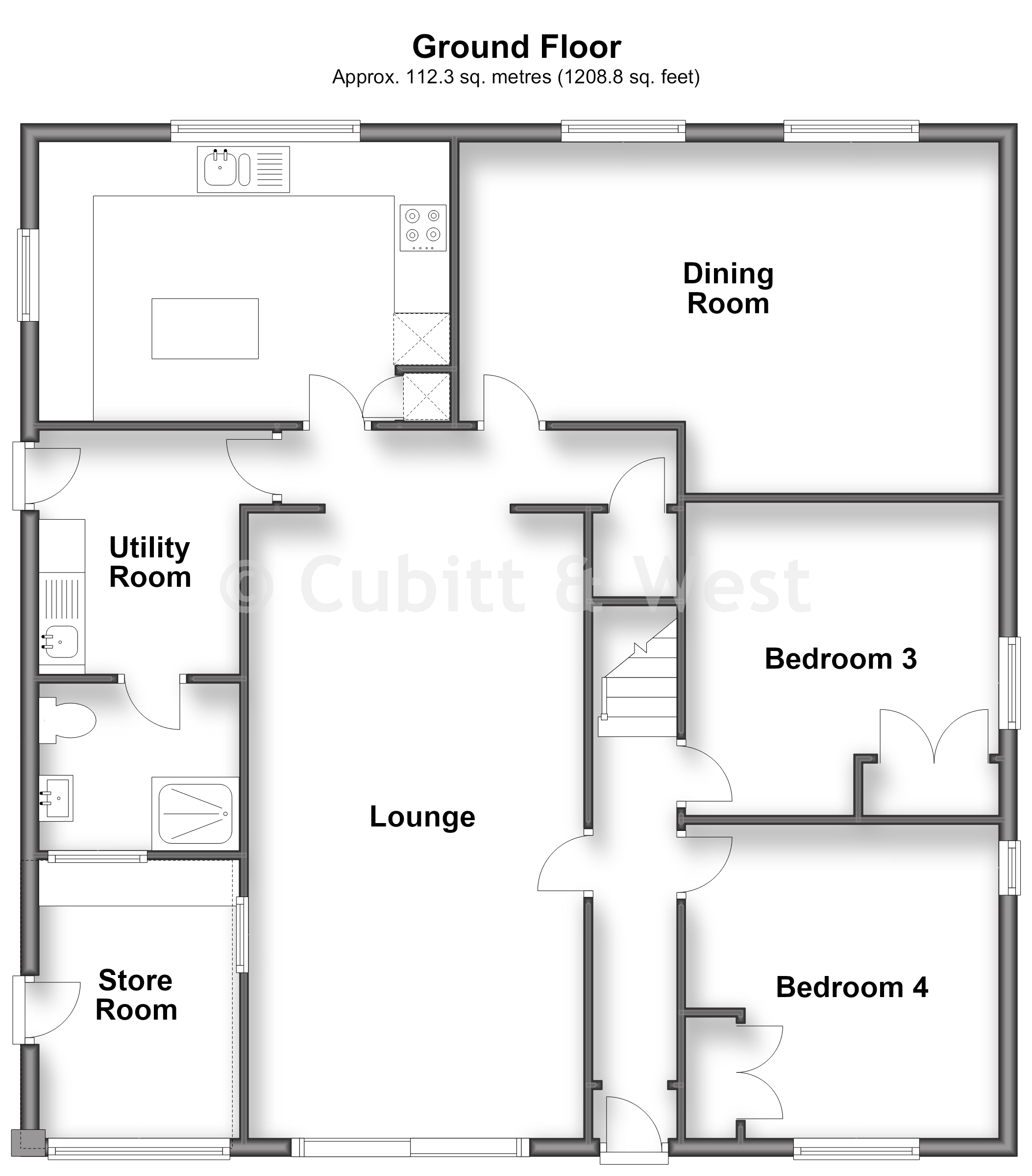 Hill View, Unnamed Road, Uckfield floorplan