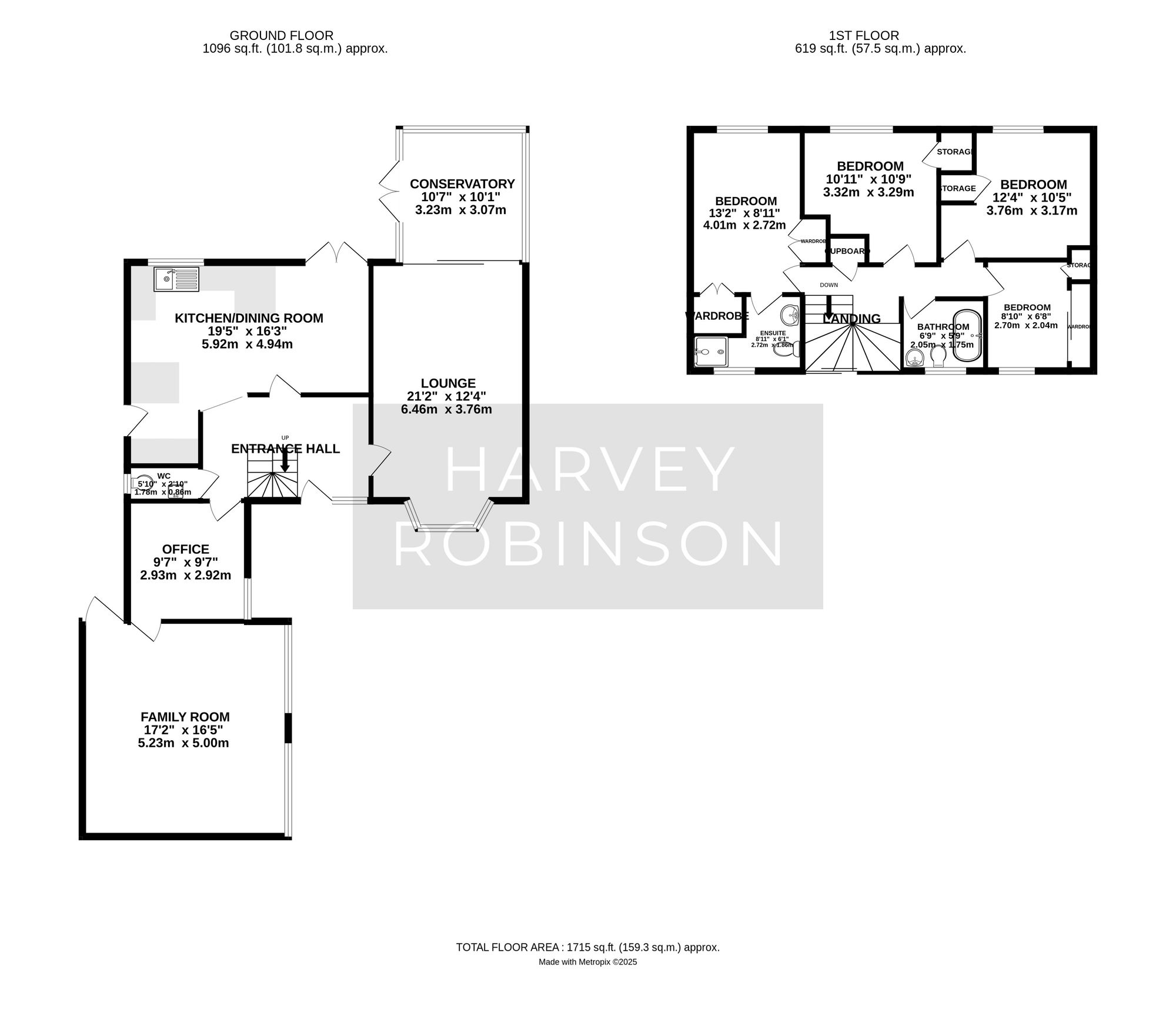 24 Jasmine Close, Biggleswade floorplan