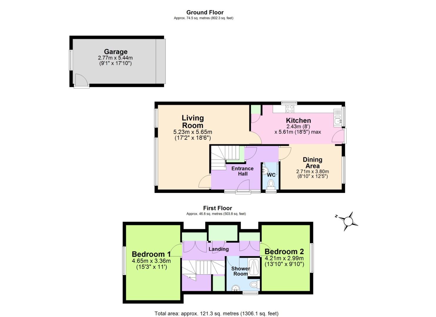7, Chiltern Rise, Ashby-De-La-Zouch floorplan