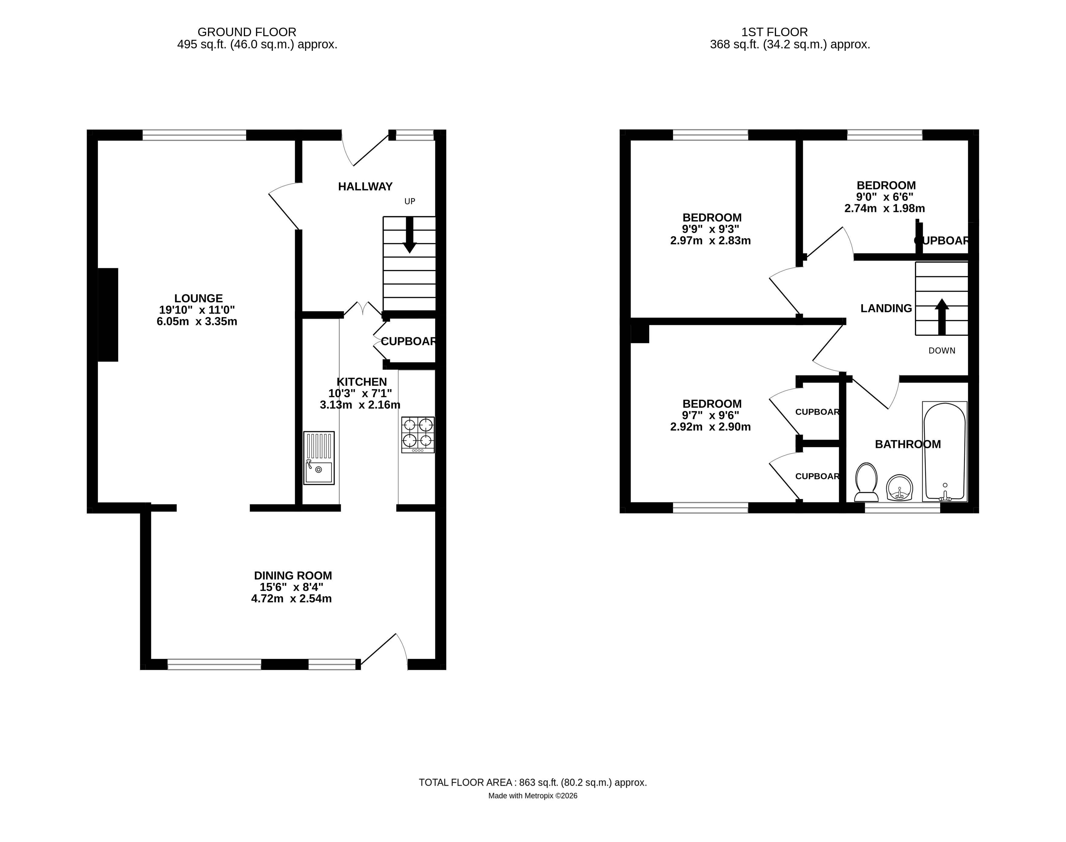 9, The Rivers, Cornwall floorplan