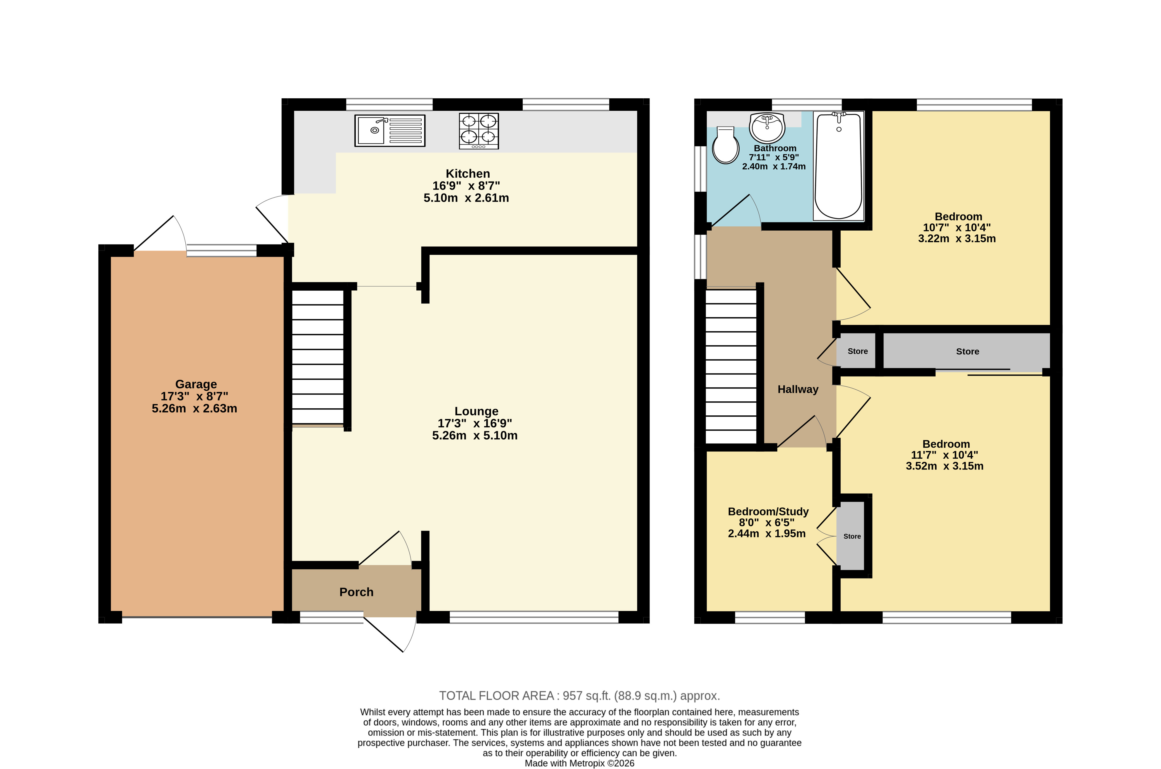 11, Lambs Walk, Whitstable floorplan