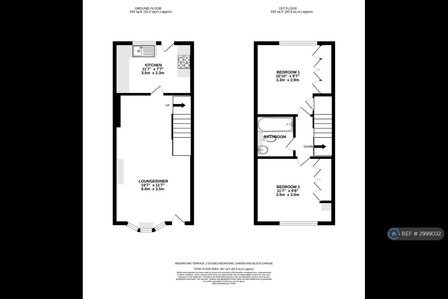 Cayley Close, York floorplan