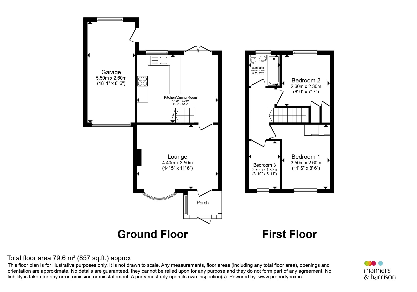 165, Brougham Court, Peterlee floorplan
