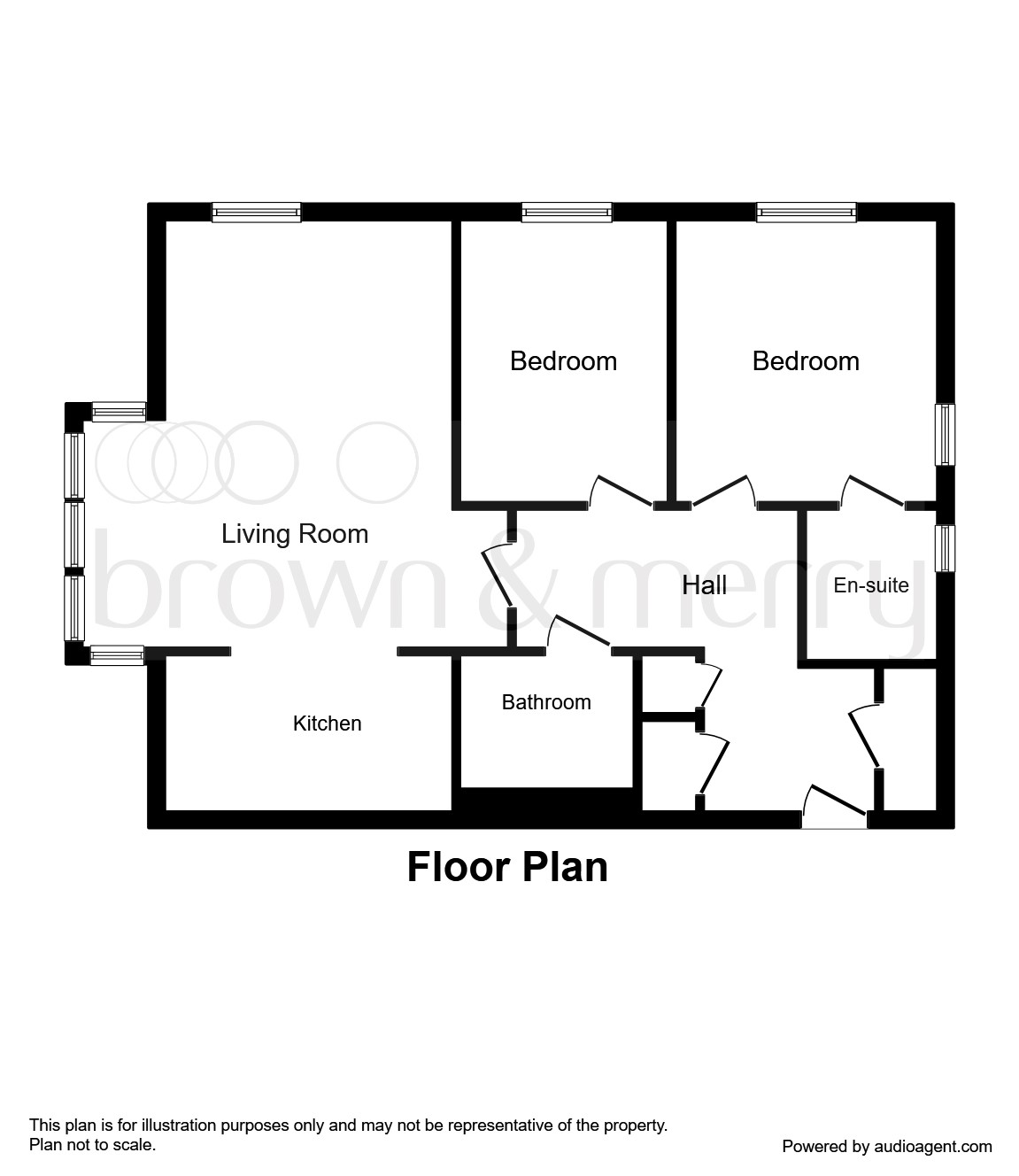 2 Bedrooms Flat for sale in Lundy Walk, Newton Leys, Milton Keynes MK3