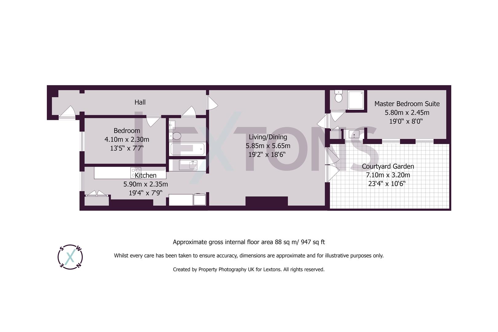 2 Bedrooms Flat for sale in Vernon Terrace, Brighton BN1