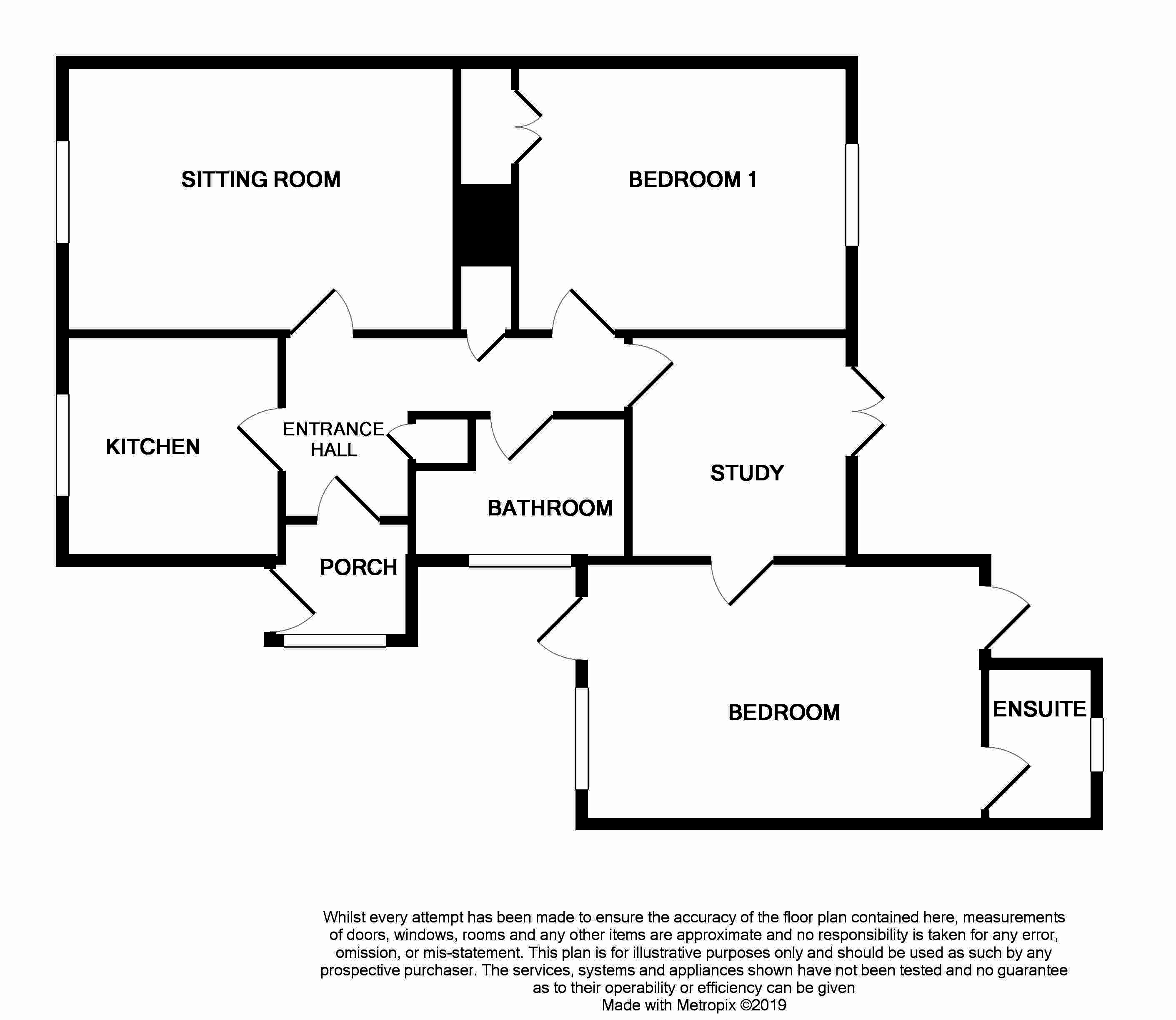 2 Bedrooms Semi-detached bungalow for sale in Farmerie Road, Hundon, Sudbury CO10