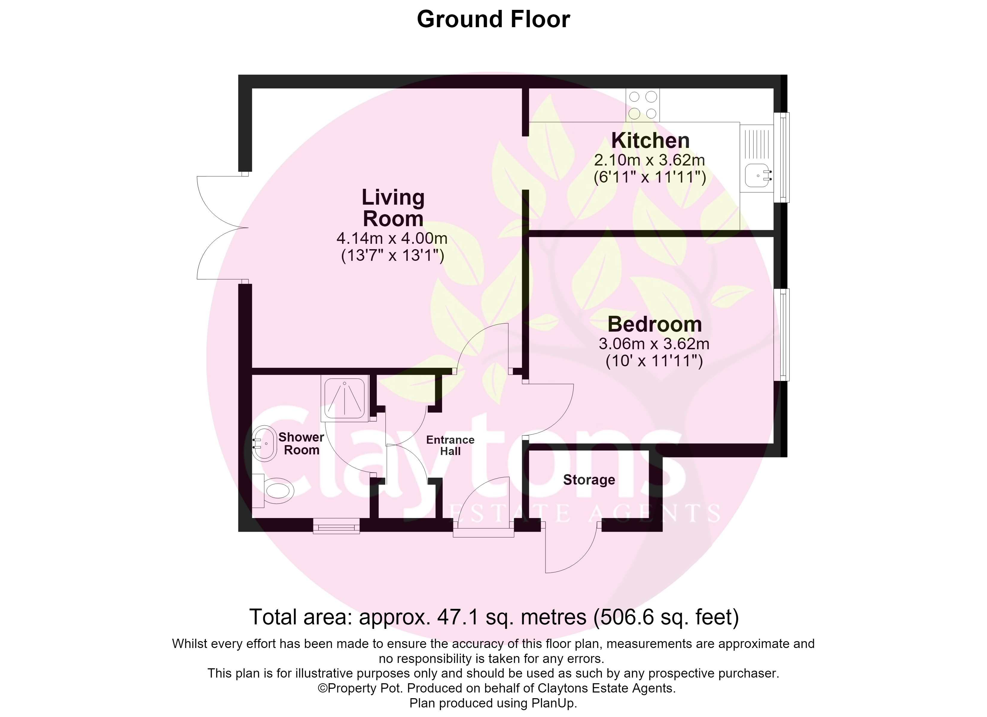 19, Ravenscroft, Watford floorplan