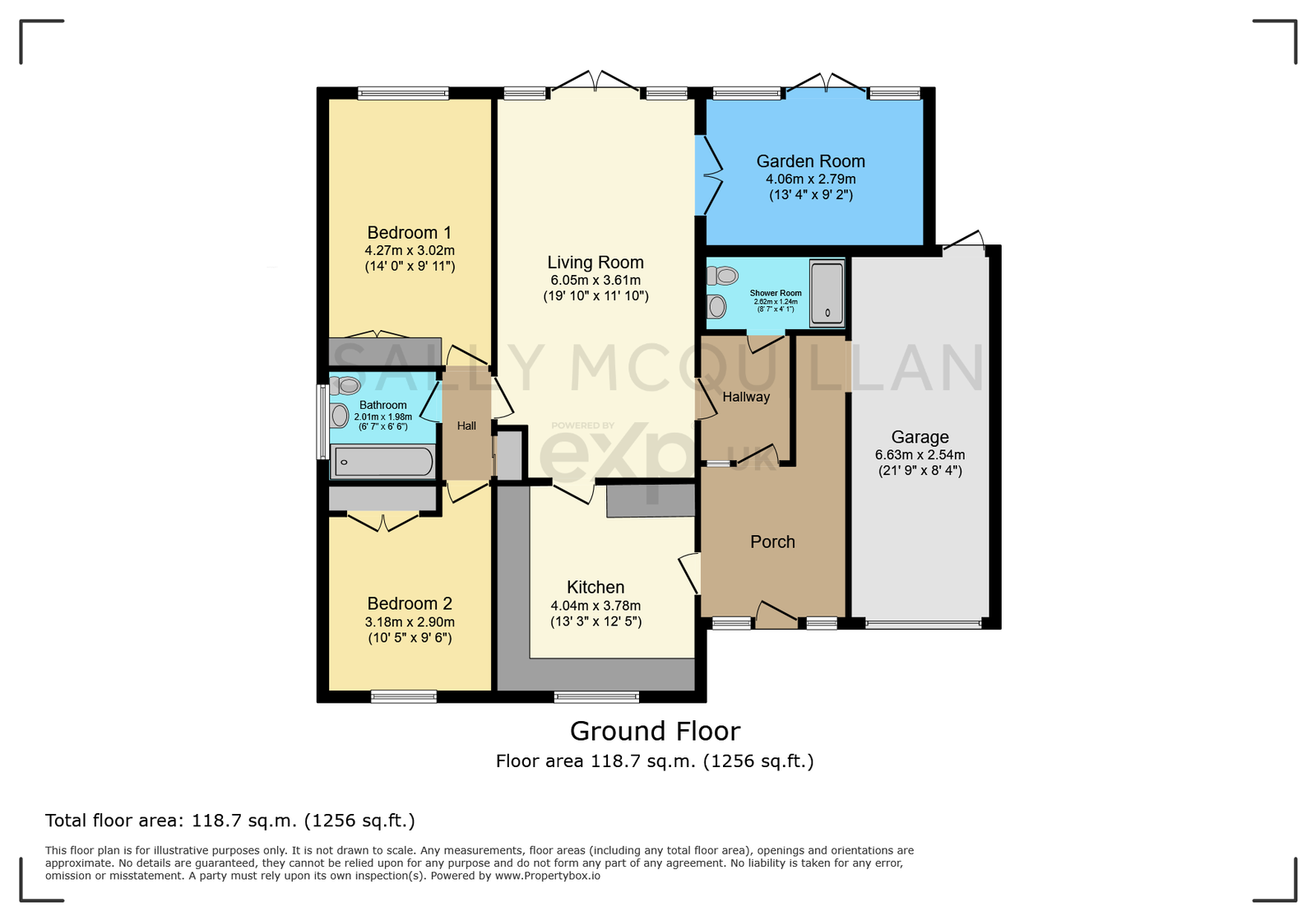 Third Bungalow, Honeyknab Lane, Southwell floorplan