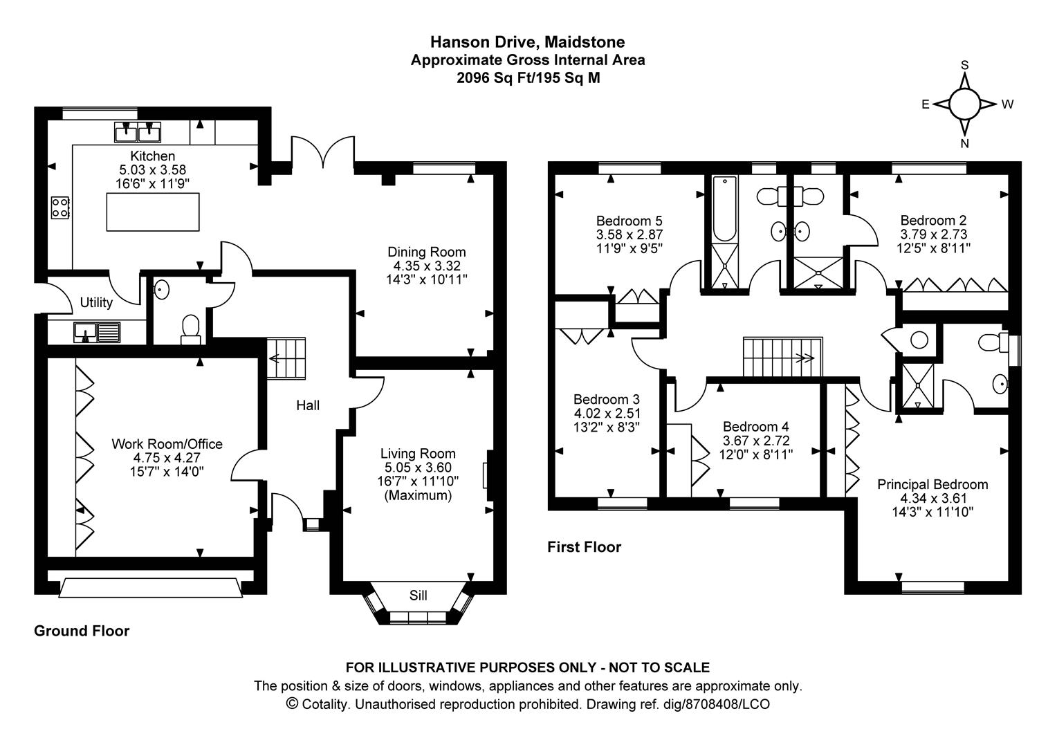 Hanson Drive, Maidstone floorplan