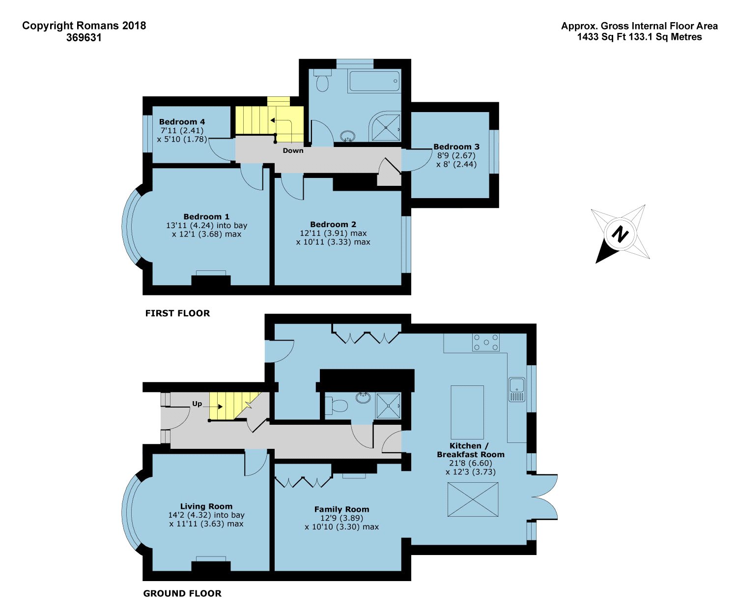 4 Bedrooms Semi-detached house for sale in Elton Drive, Maidenhead, Berkshire SL6