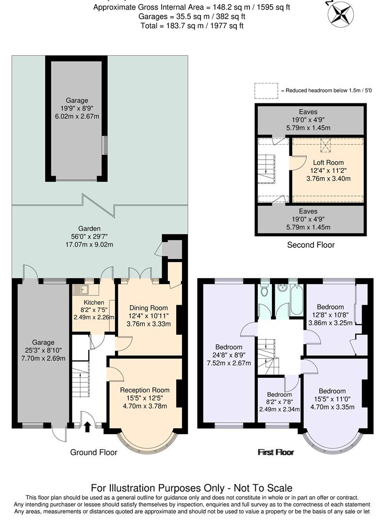 27, Netherfield Gardens, Barking floorplan