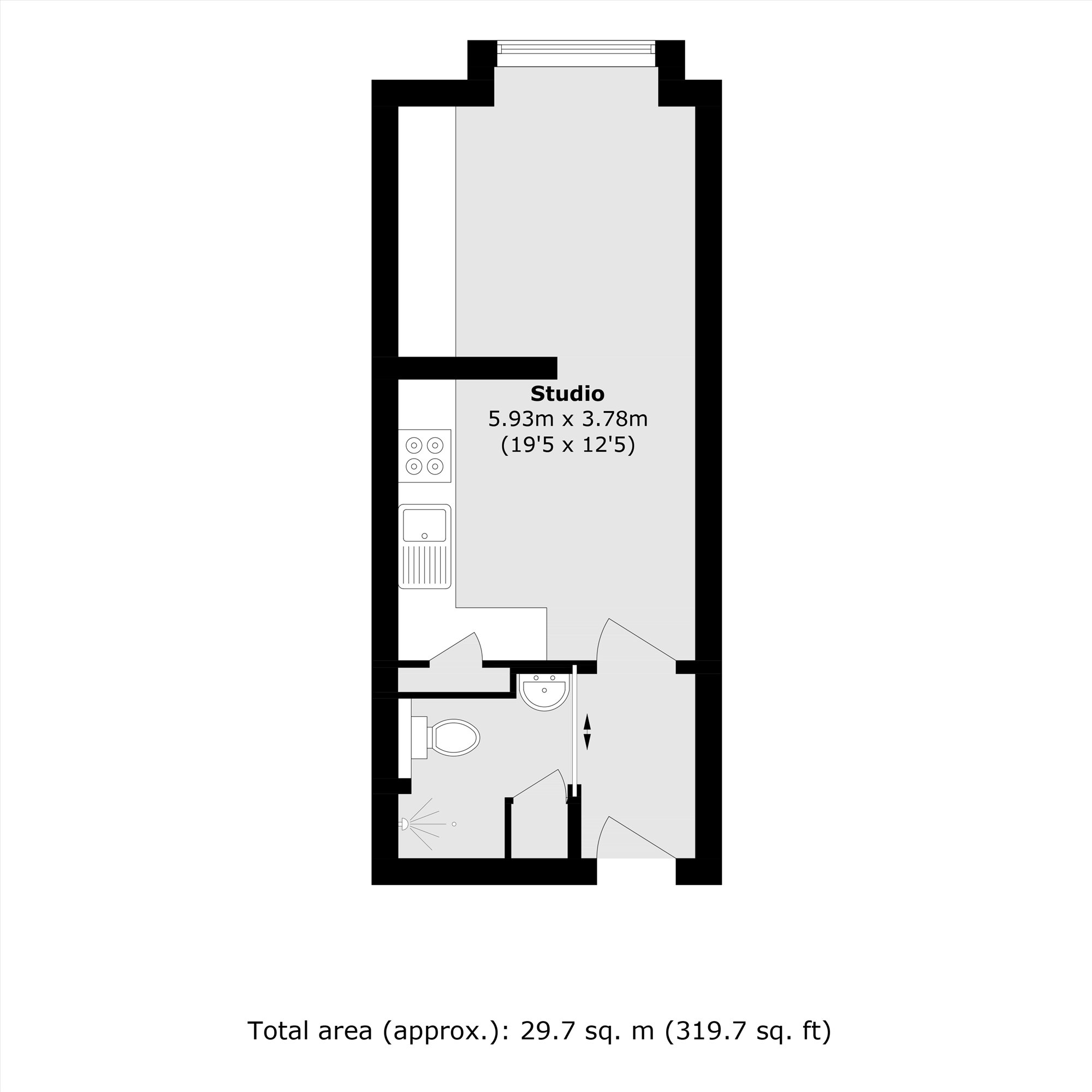 212 Wallis House, Great West Road, Brentford floorplan