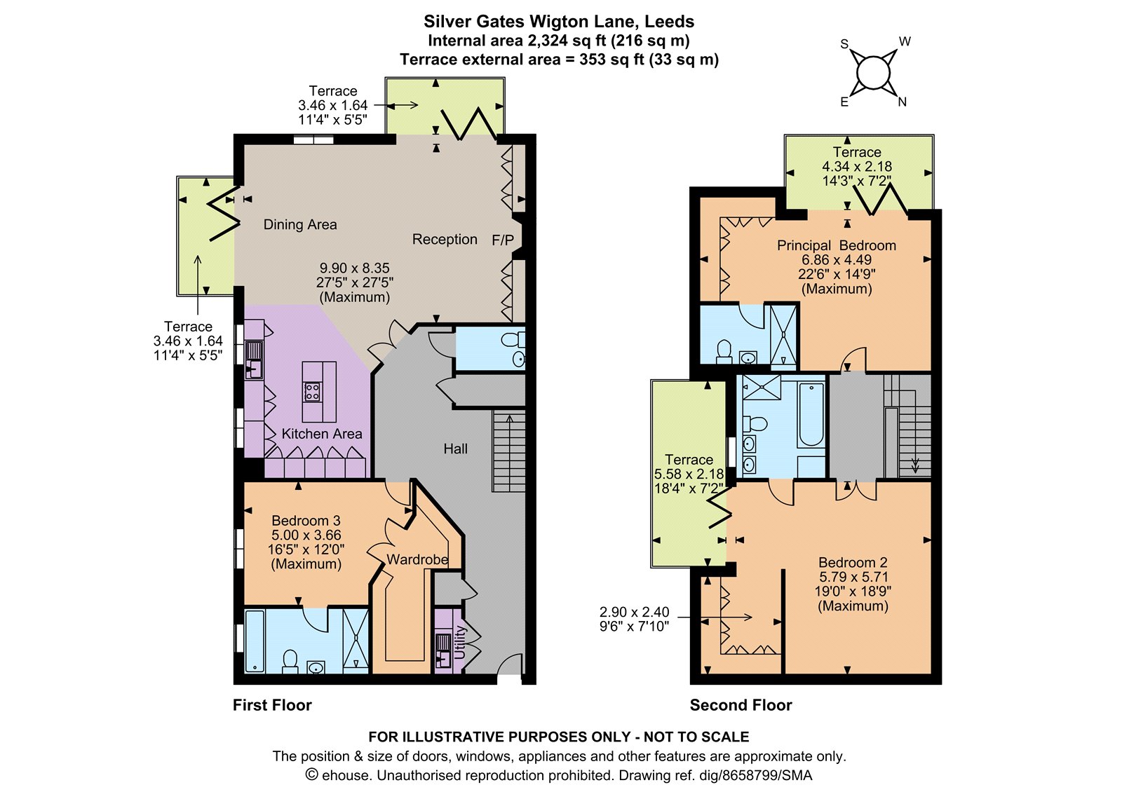Apartment 7, Wigton Lane floorplan