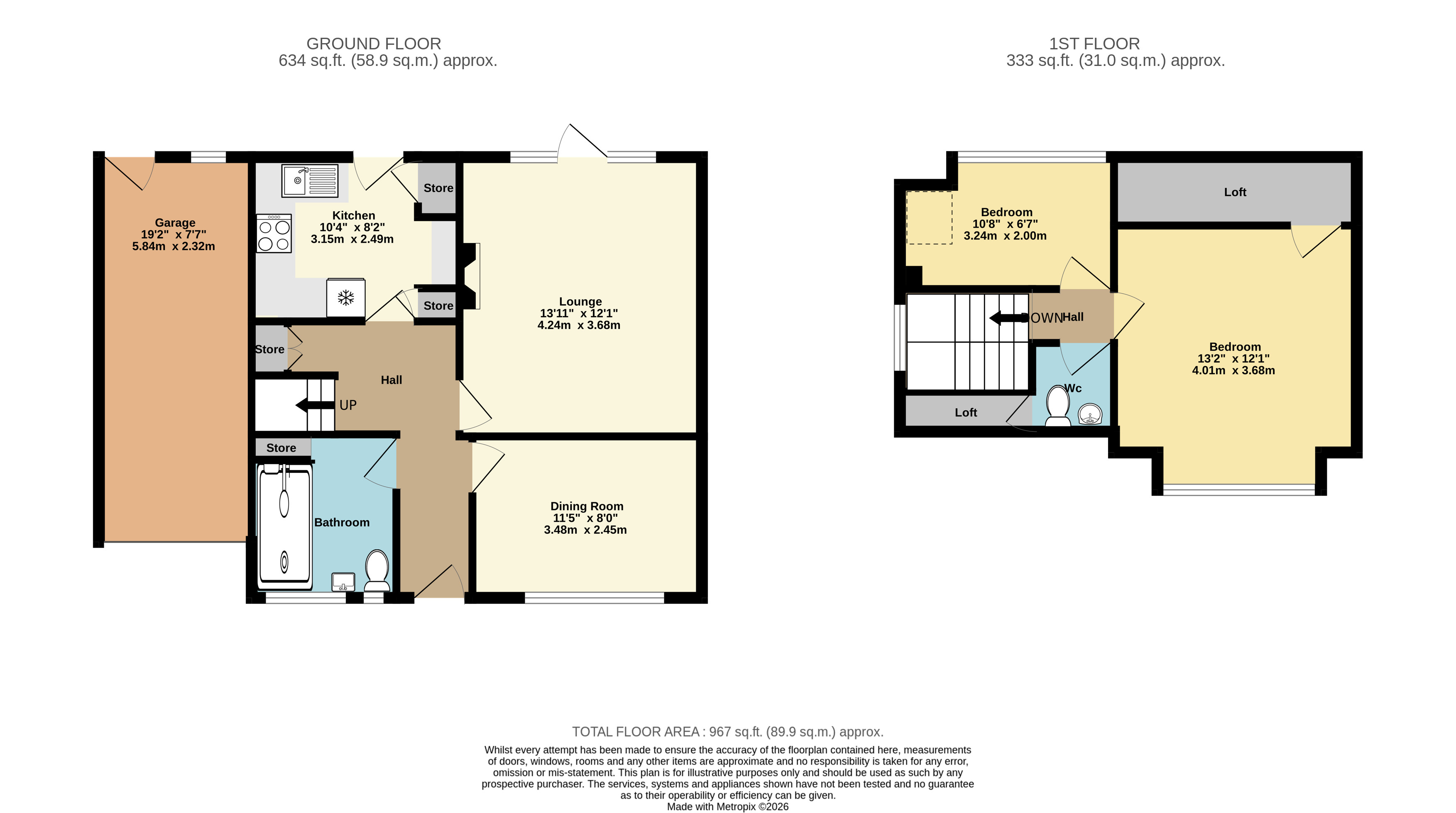 47, Glebelands, Canterbury floorplan