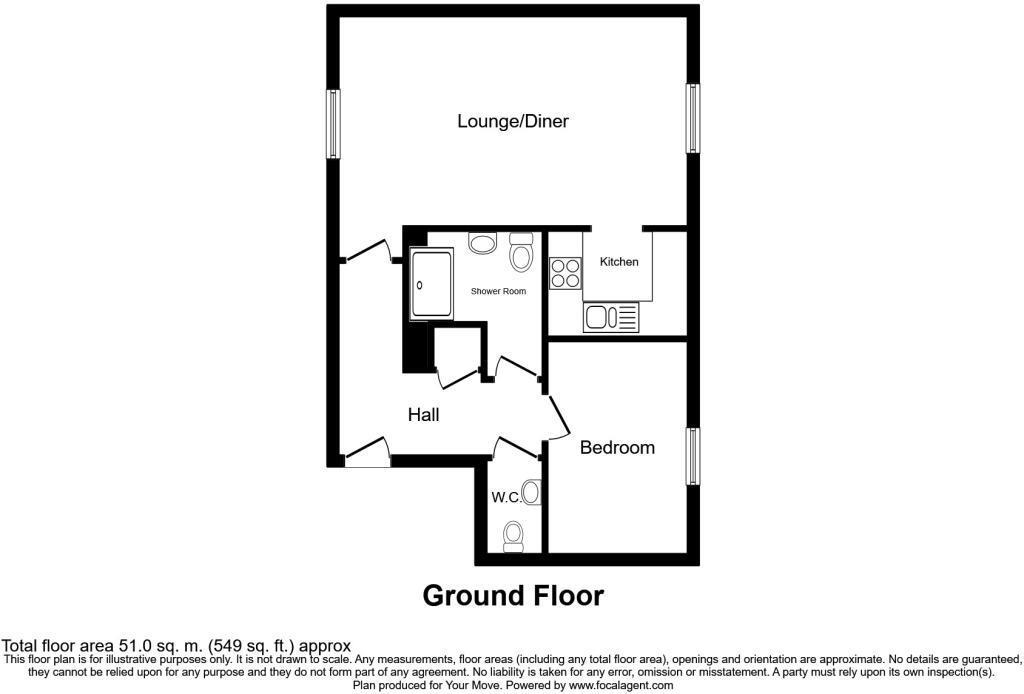 33, Cloverfield, North Tyneside floorplan