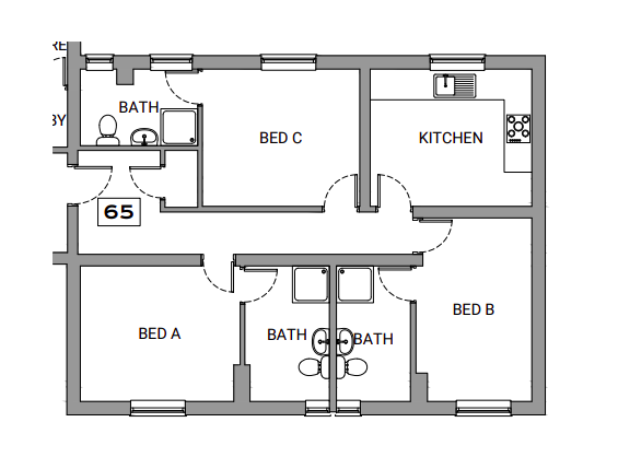 Pearson Square, Ipswich floorplan