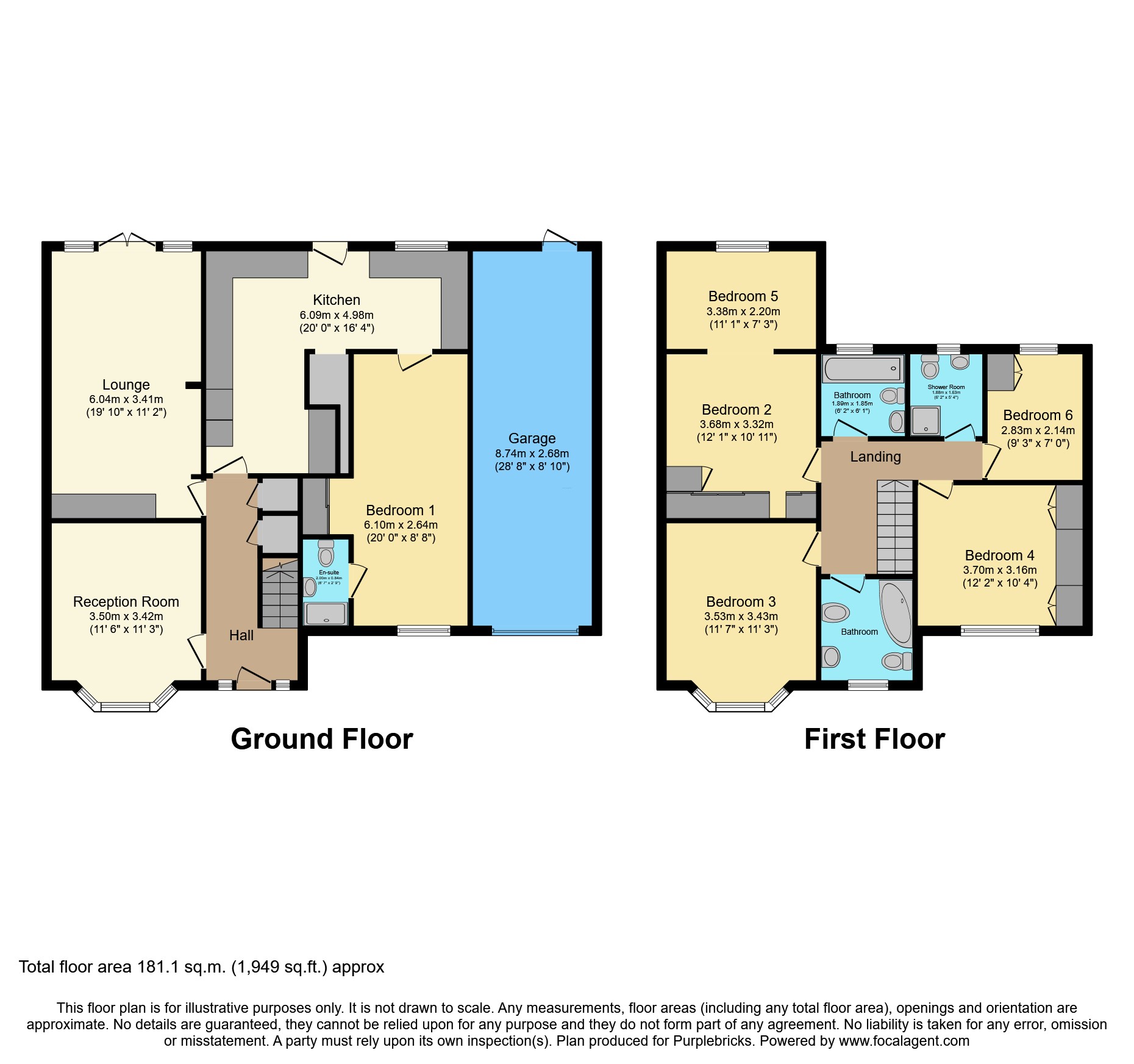 65, Beswick Avenue, Bournemouth floorplan