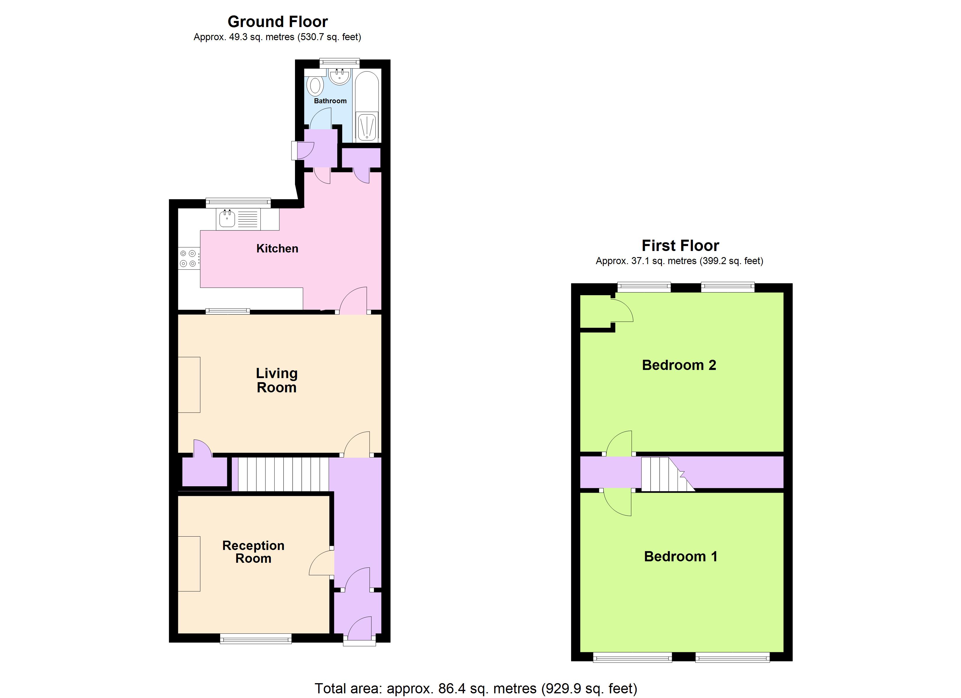26, Brooke Avenue, Dyfed floorplan