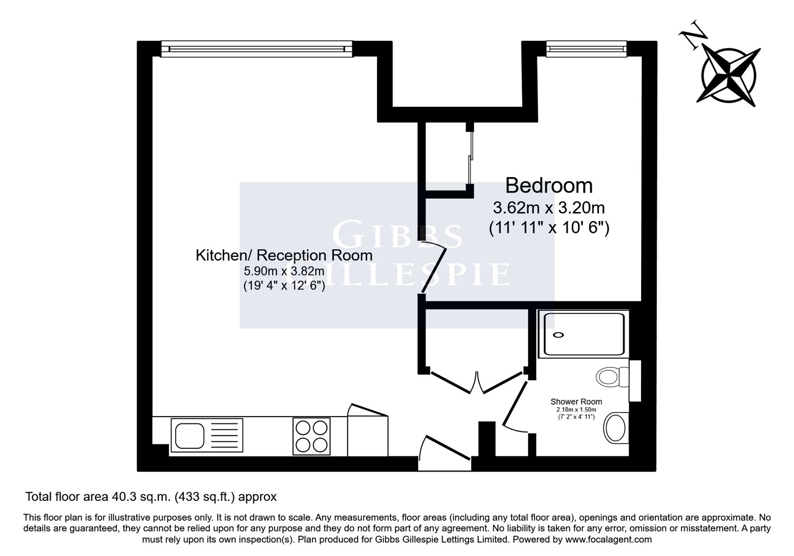 Flat 11,, Chapters, Station Road, Buckinghamshire floorplan