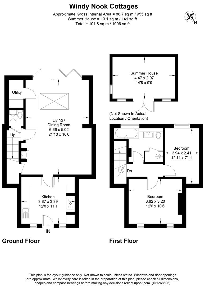 2 Windy Nook Cottages,, Bower Heath Lane, Harpenden floorplan