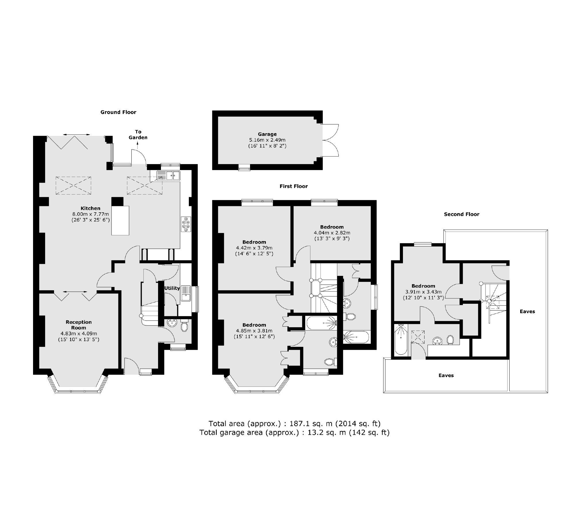 35, Denehurst Gardens, Richmond floorplan