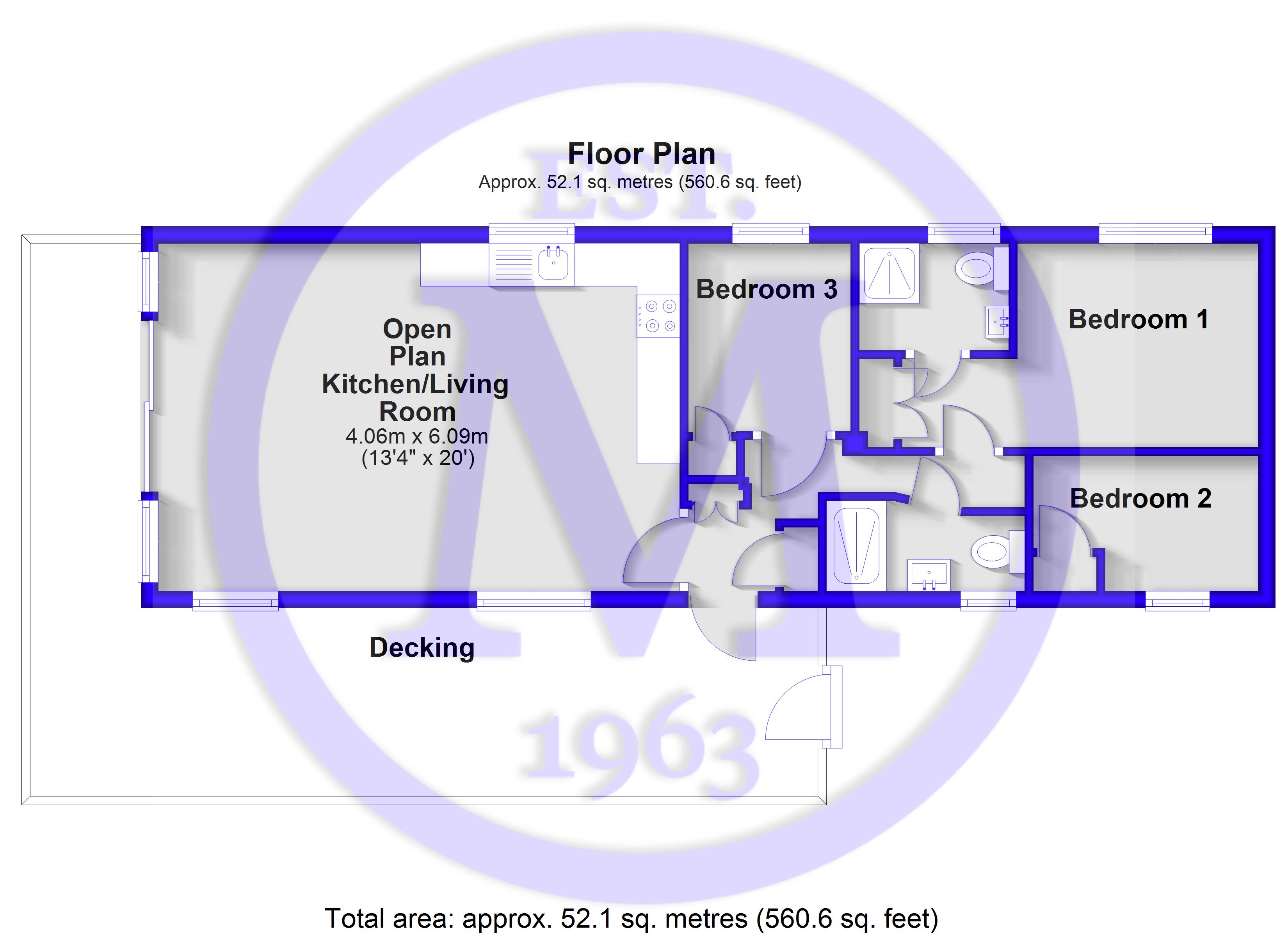 F11, Shorefield, Downton floorplan