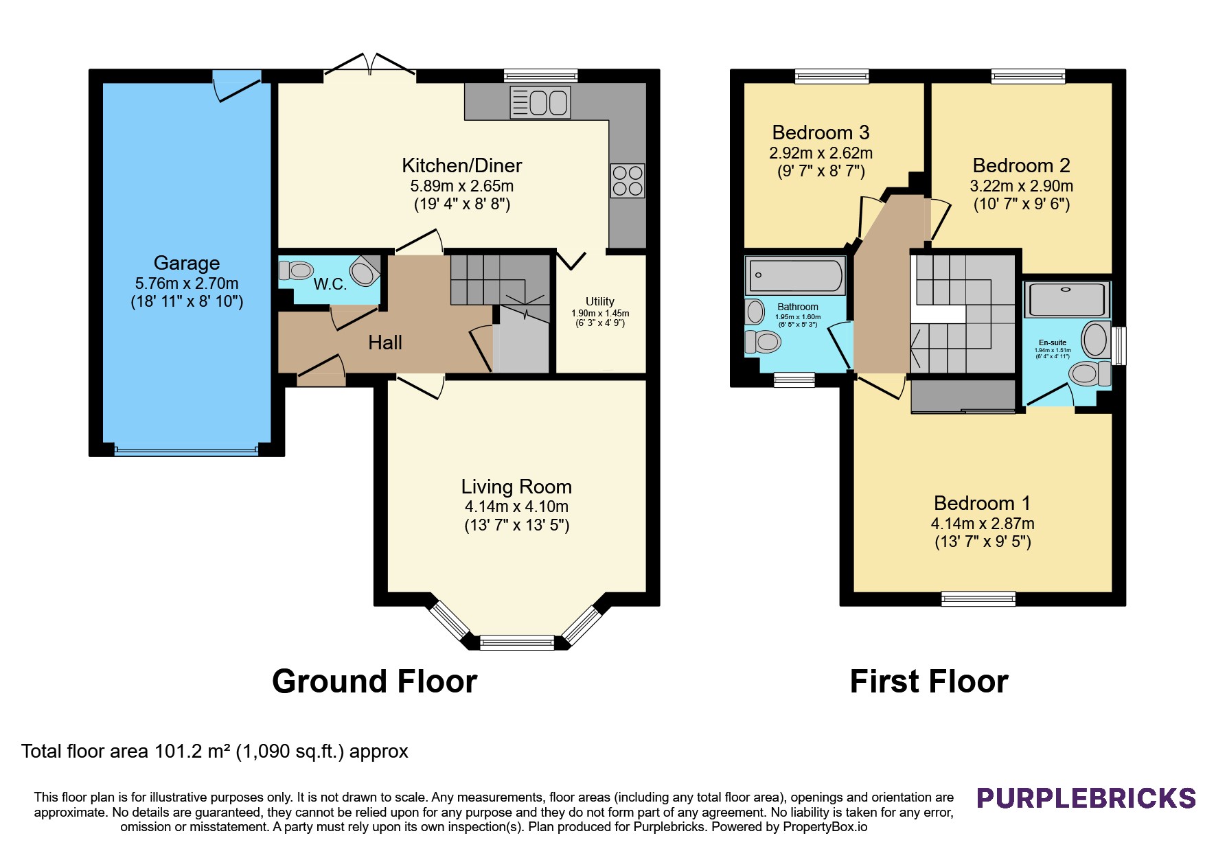 6, Ebenezer Street, Nottingham floorplan