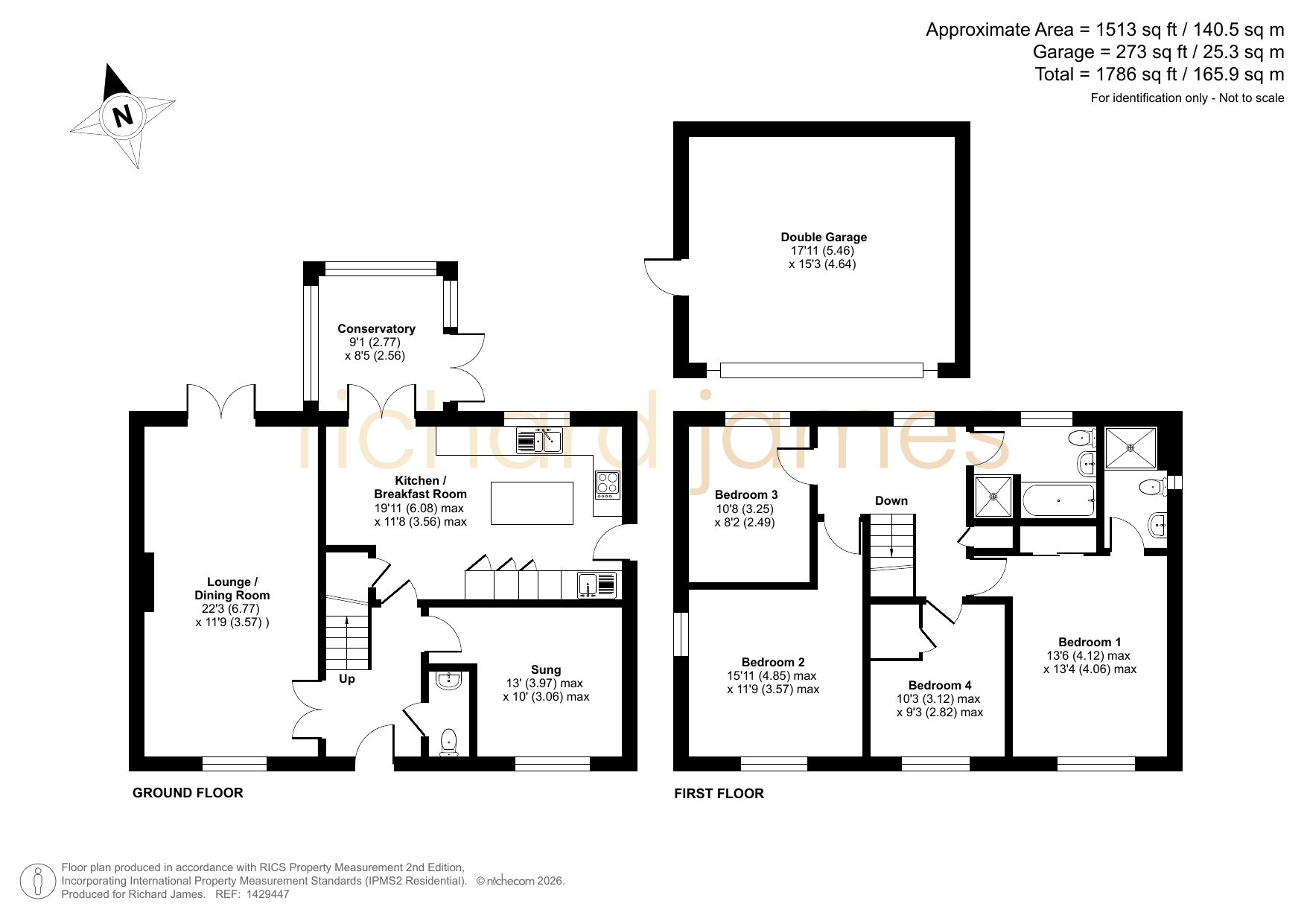 3, Galen View, Swindon floorplan