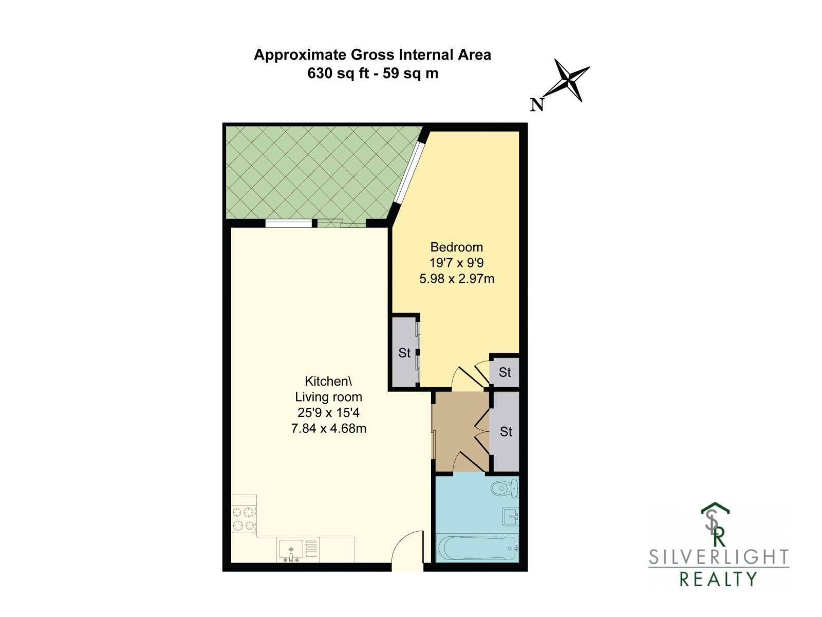 Apartment 33,, 2 New Tannery Way, London floorplan