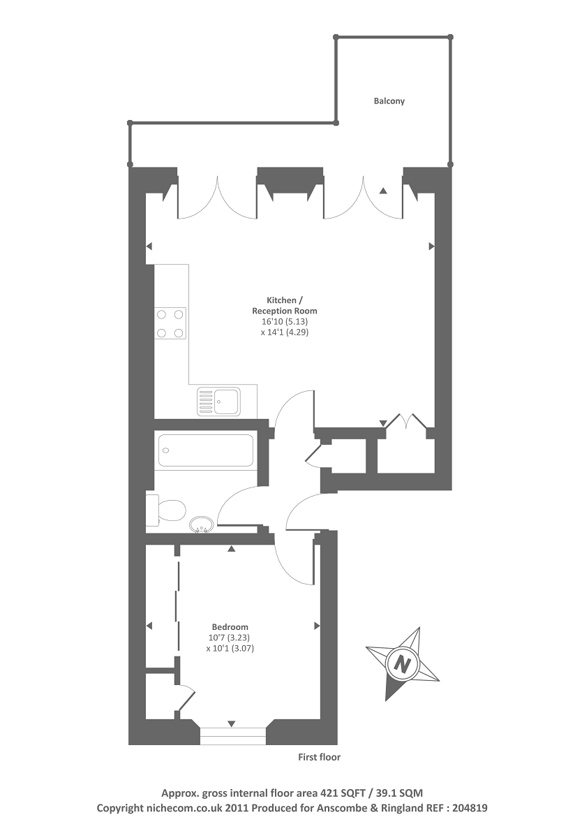 1 Bedrooms Flat to rent in Clarendon Gardens, Maida Vale W9,