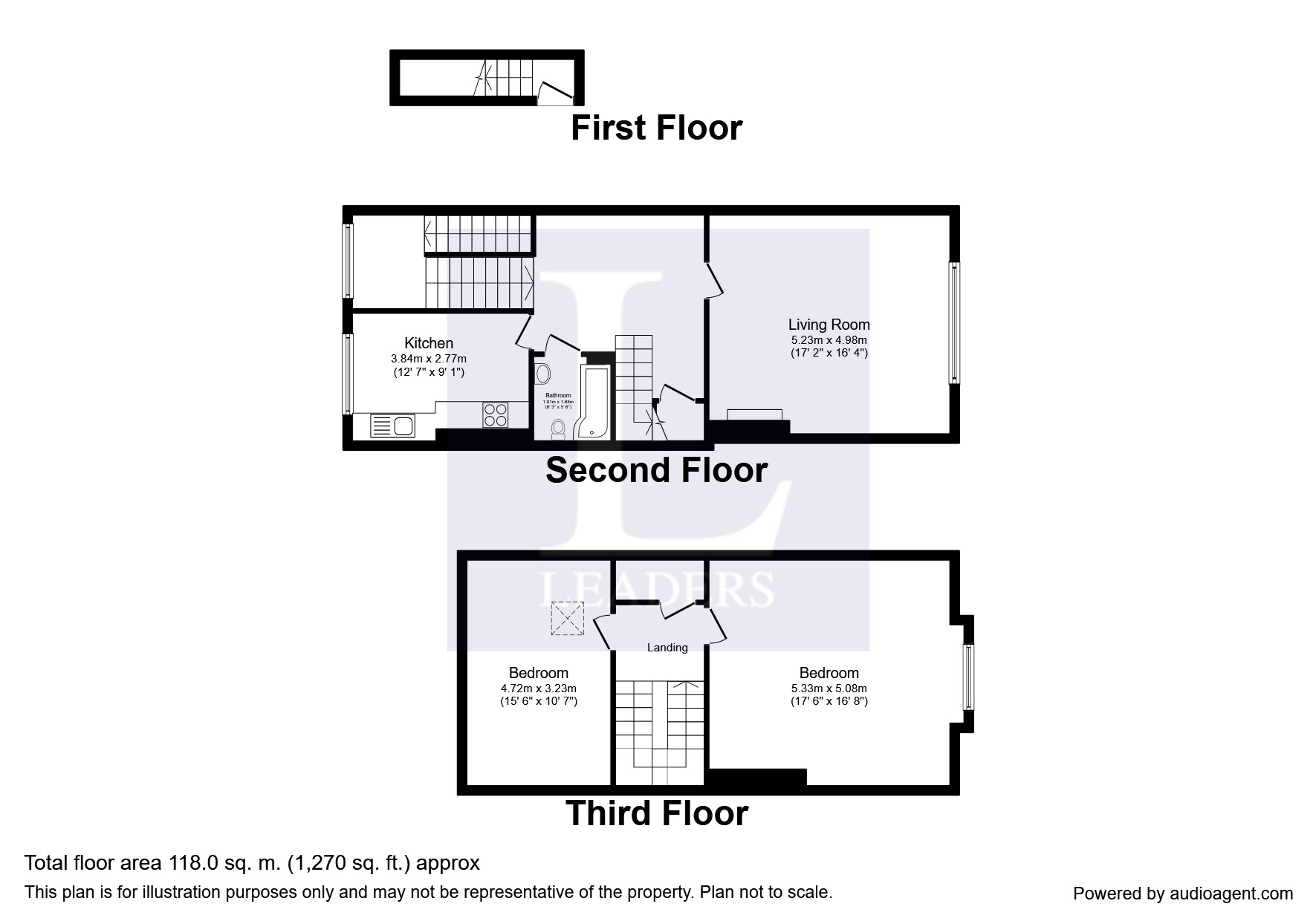 2 Bedrooms Maisonette to rent in Grove Road, Eastbourne BN21