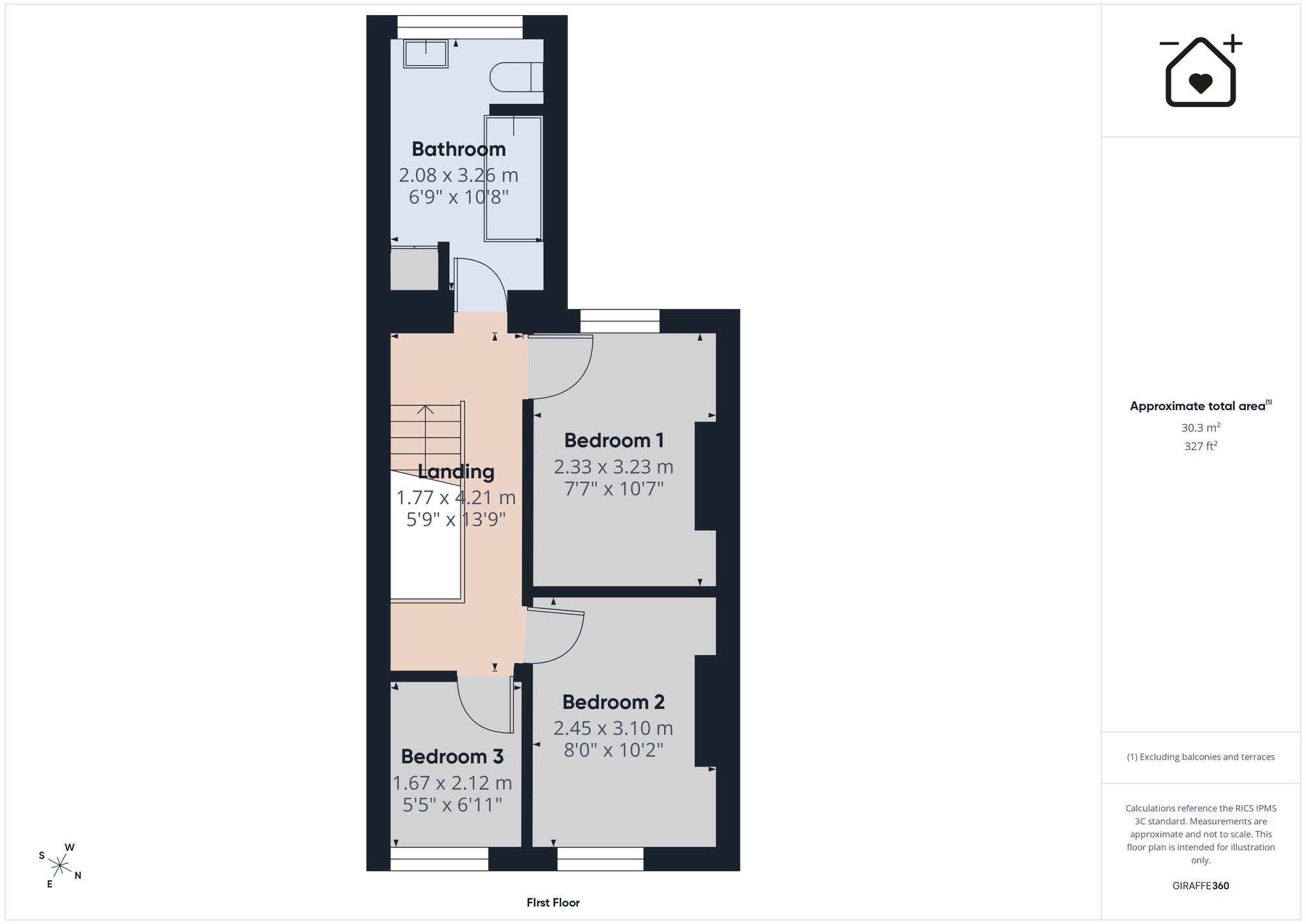 26 Llewellyn Street, Barry floorplan