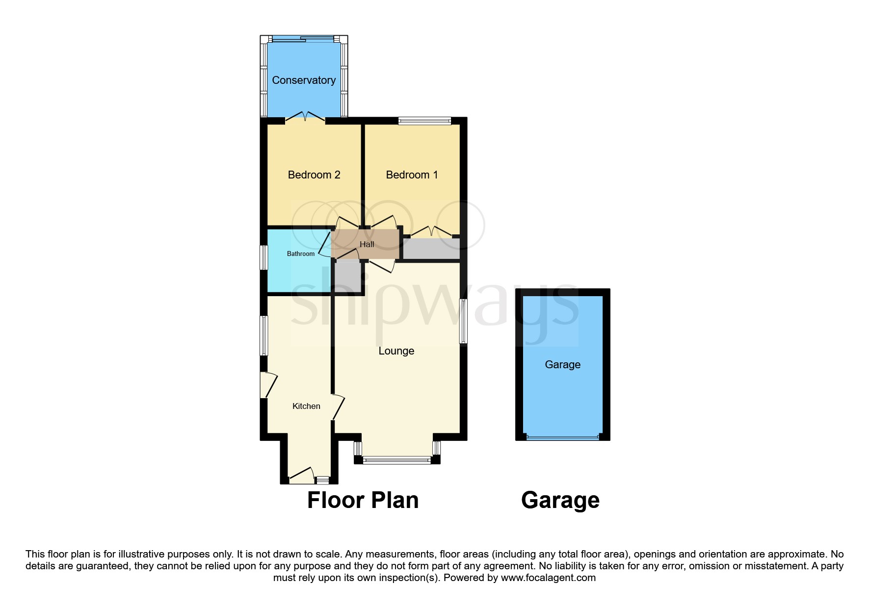 2, Brambling Rise, Kidderminster floorplan