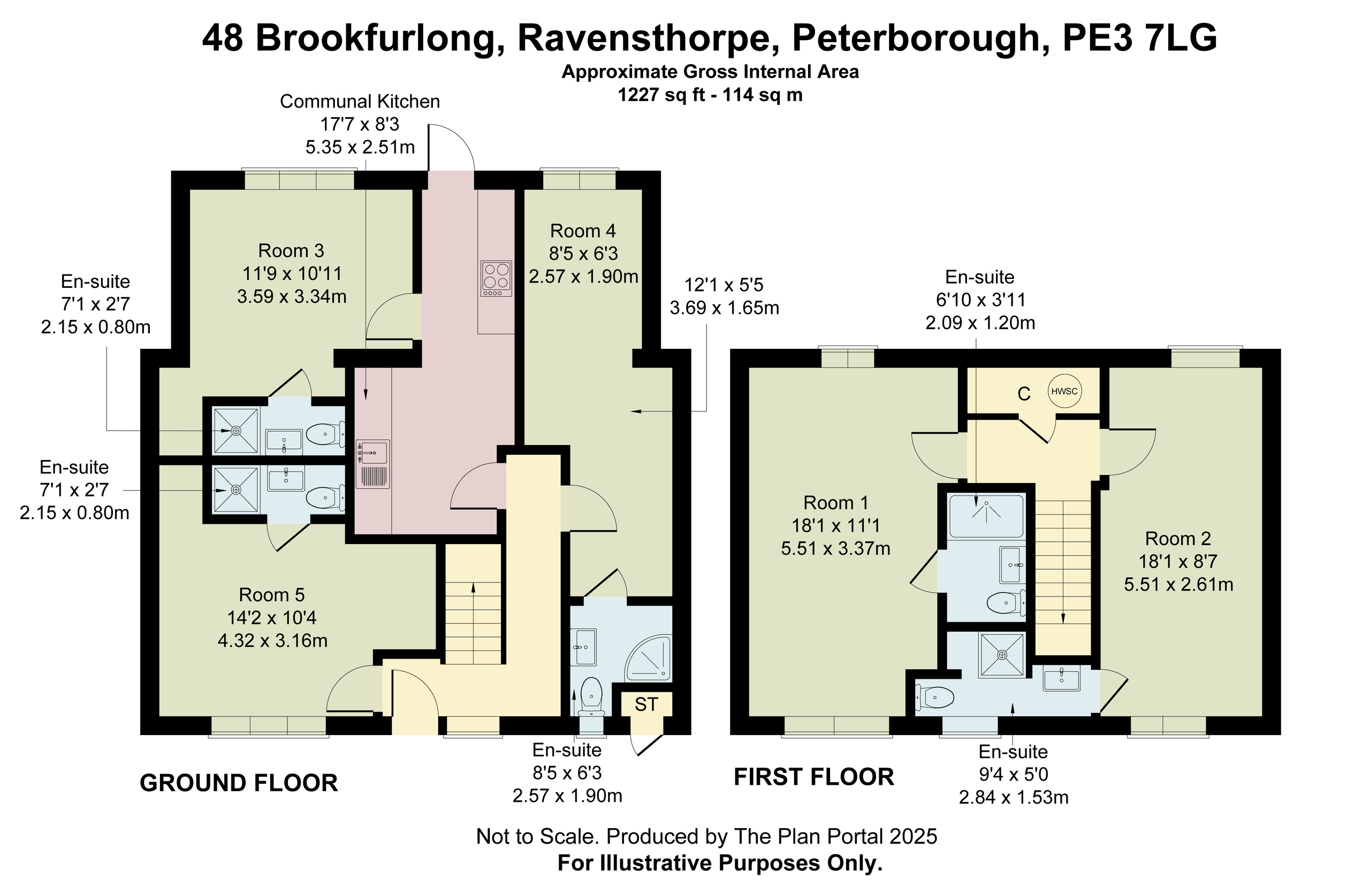 48 Brookfurlong, Peterborough floorplan