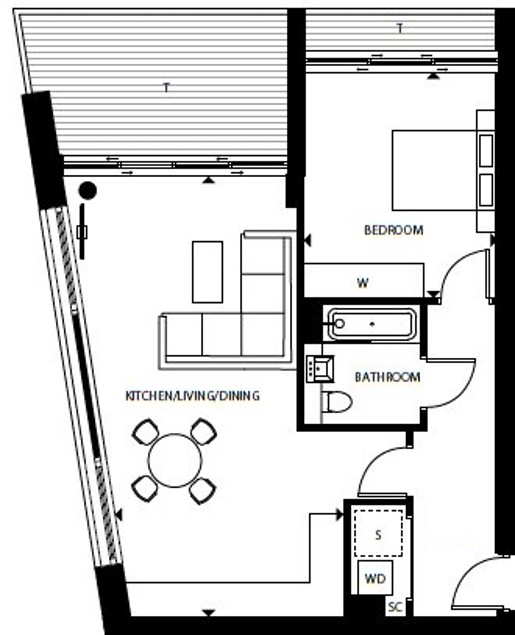 1 Bedrooms Flat for sale in Pearl House, 423-425 Caledonian Road, London Square, London N7