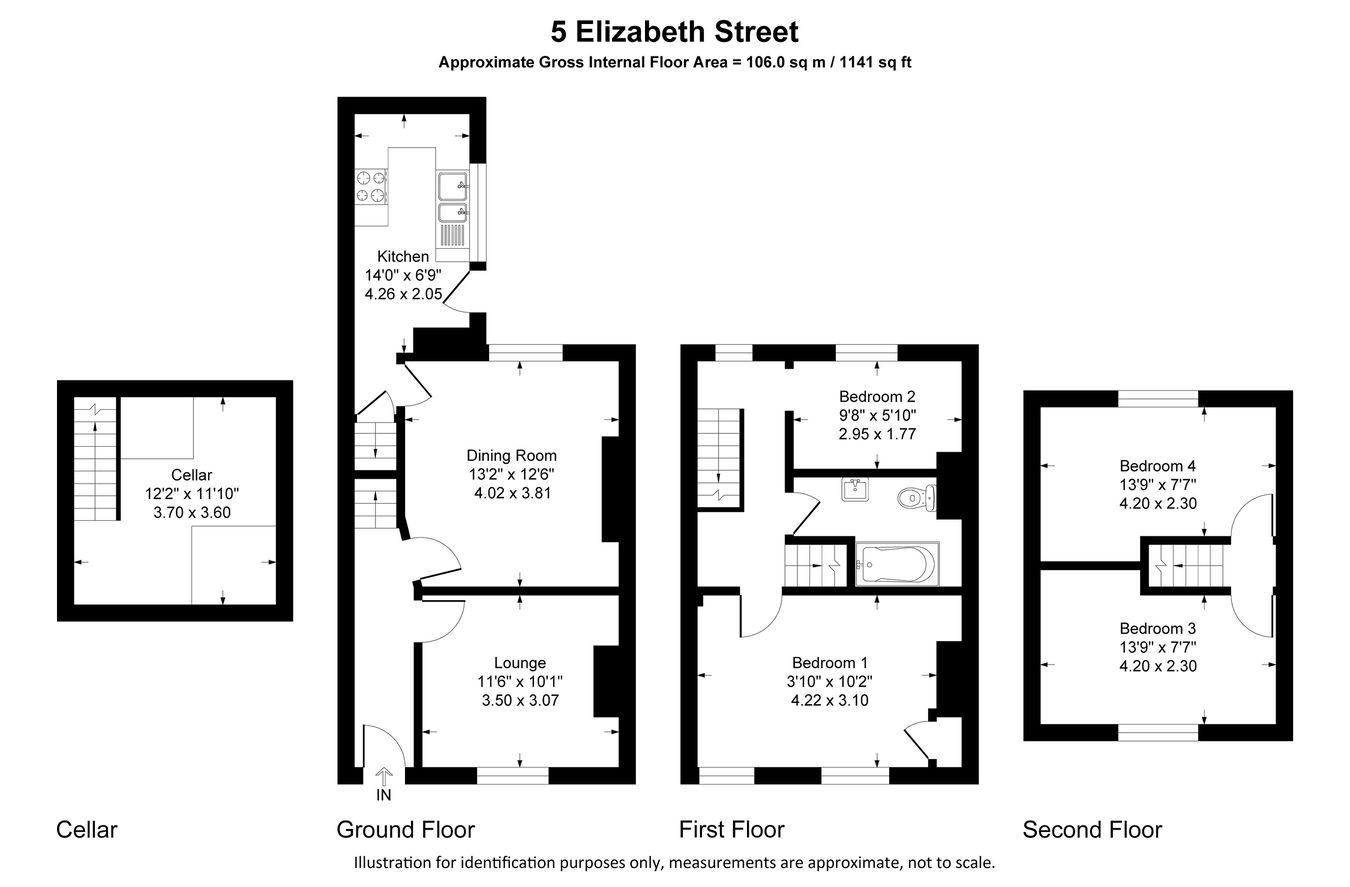 5, Elizabeth Street, Rossendale floorplan