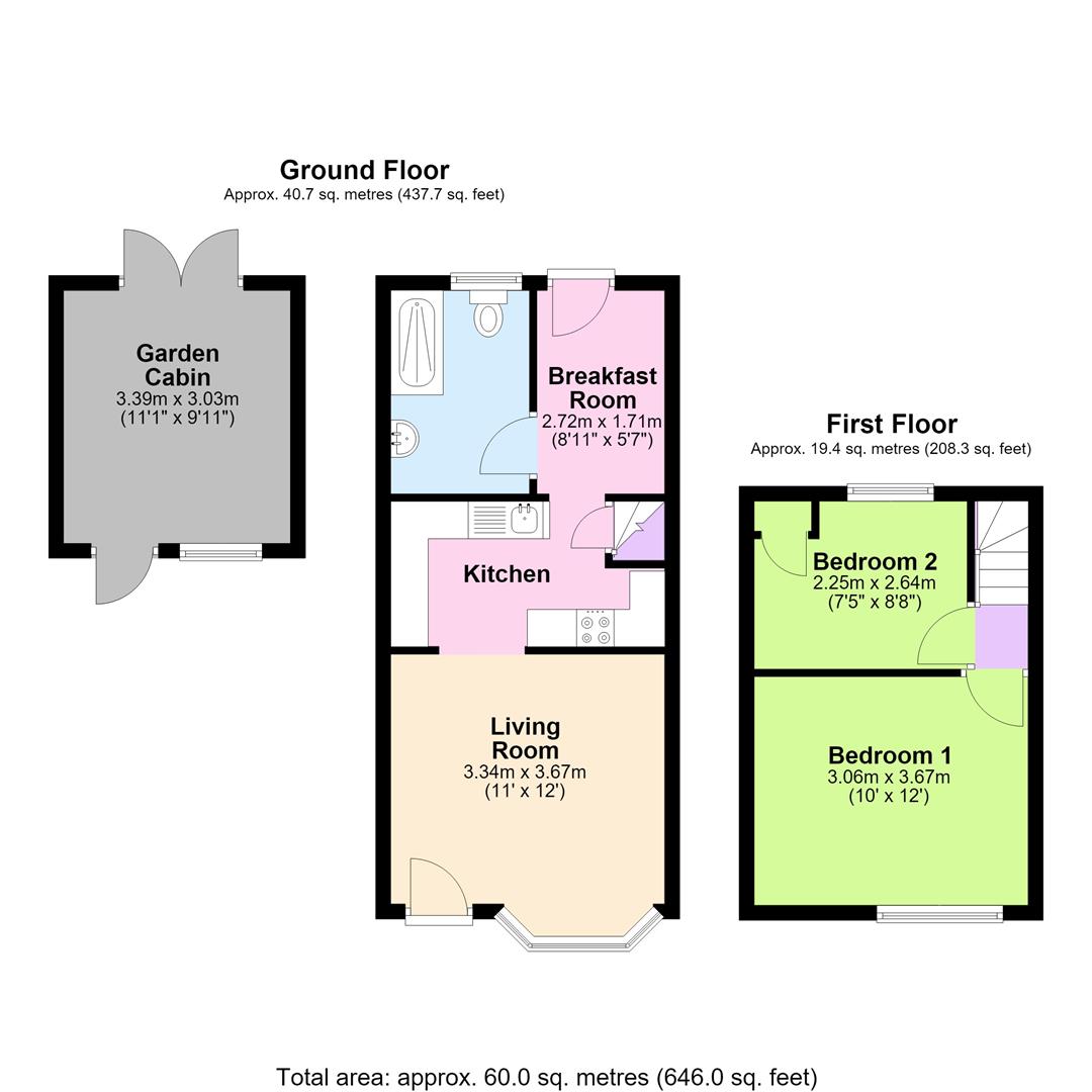 68, Brook Street, Aston Clinton floorplan
