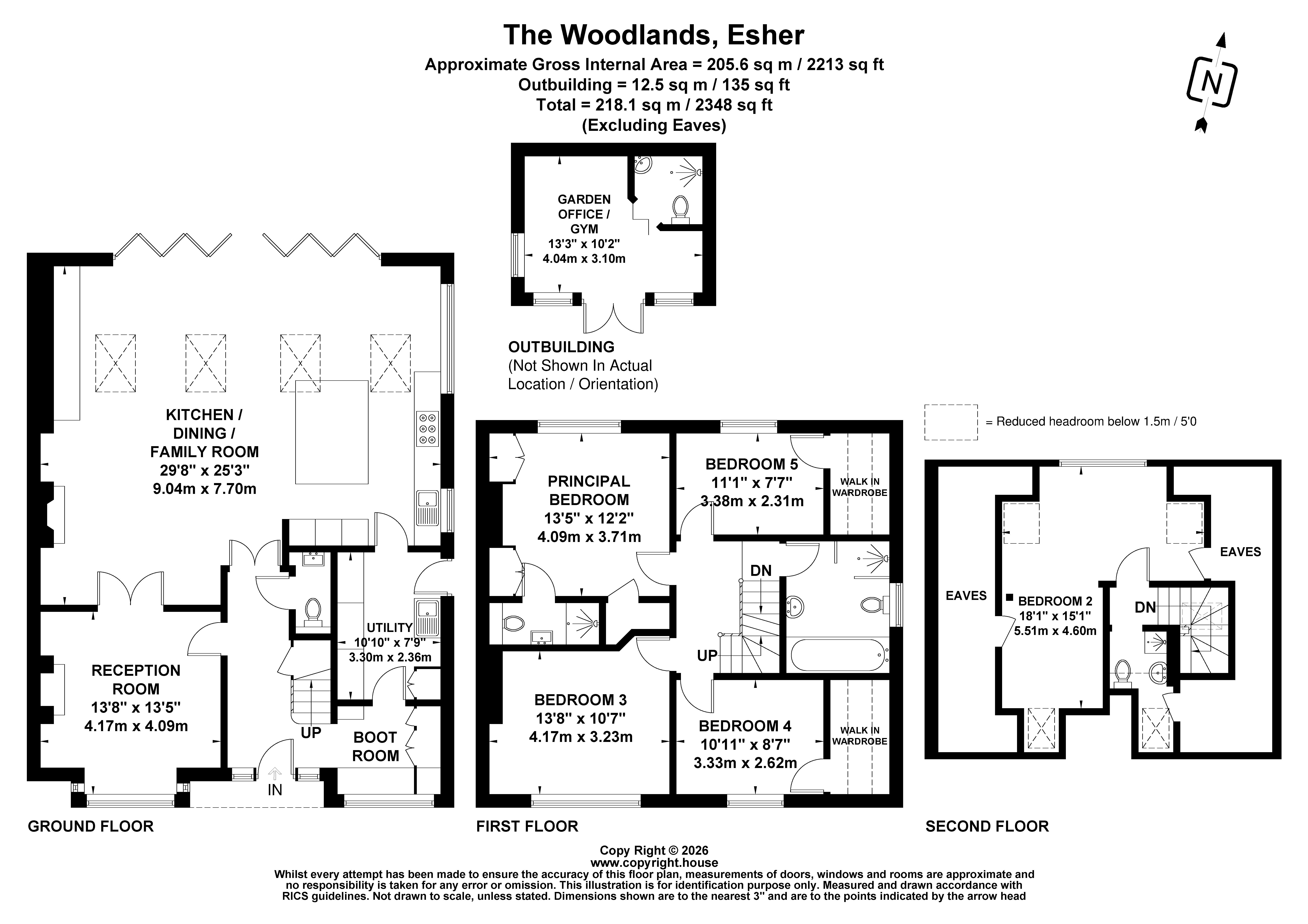 33, The Woodlands, Surrey floorplan