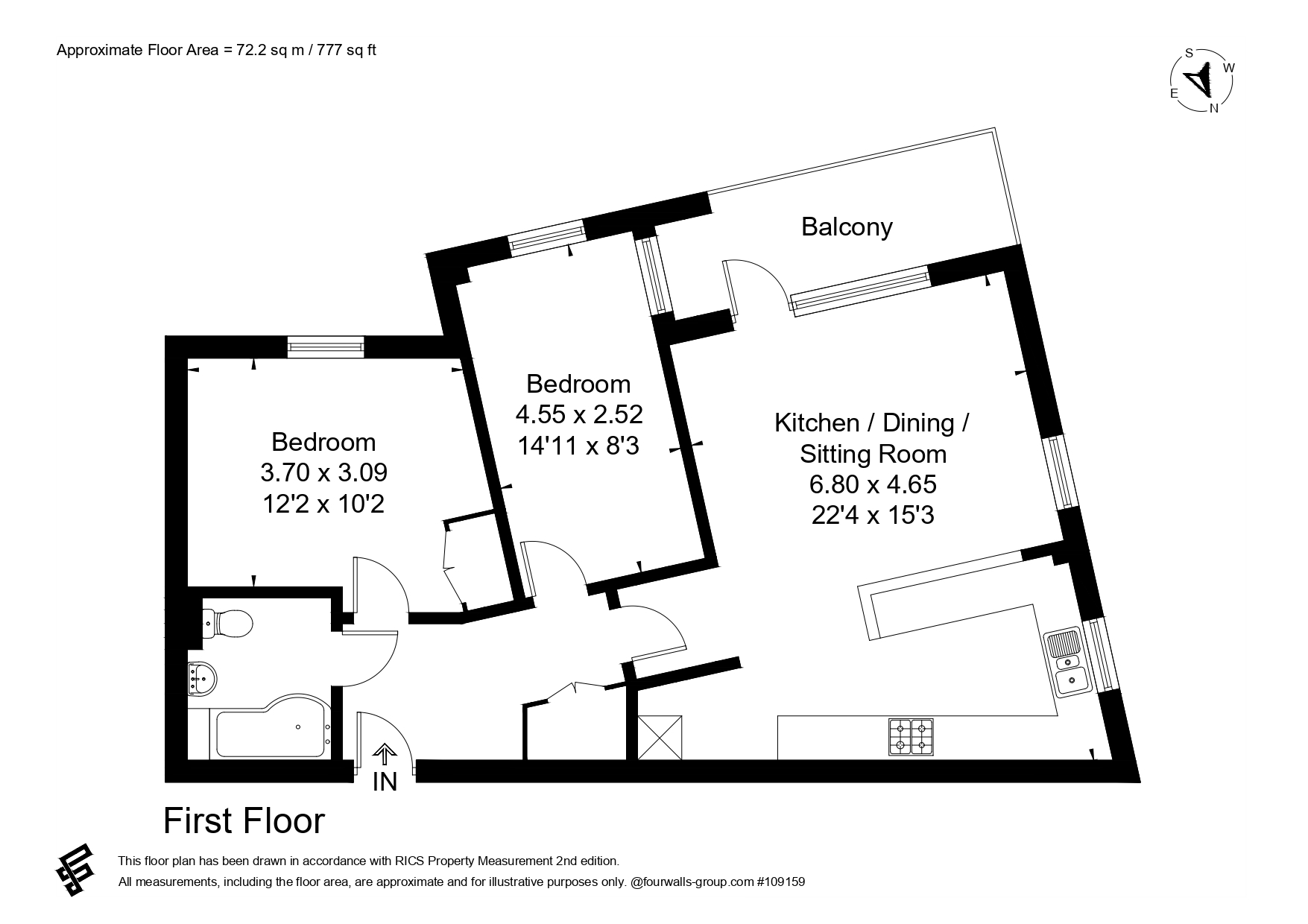 Alleyne Close, Reading floorplan