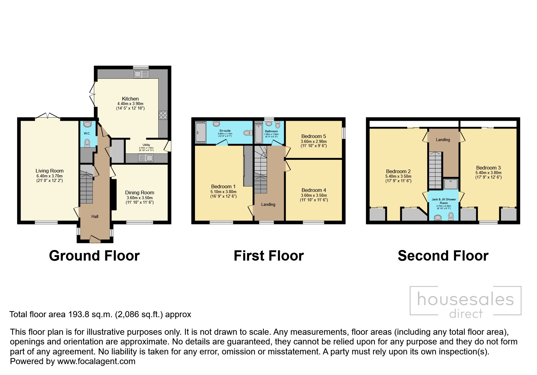 17, Kingfisher Close, Trowbridge floorplan