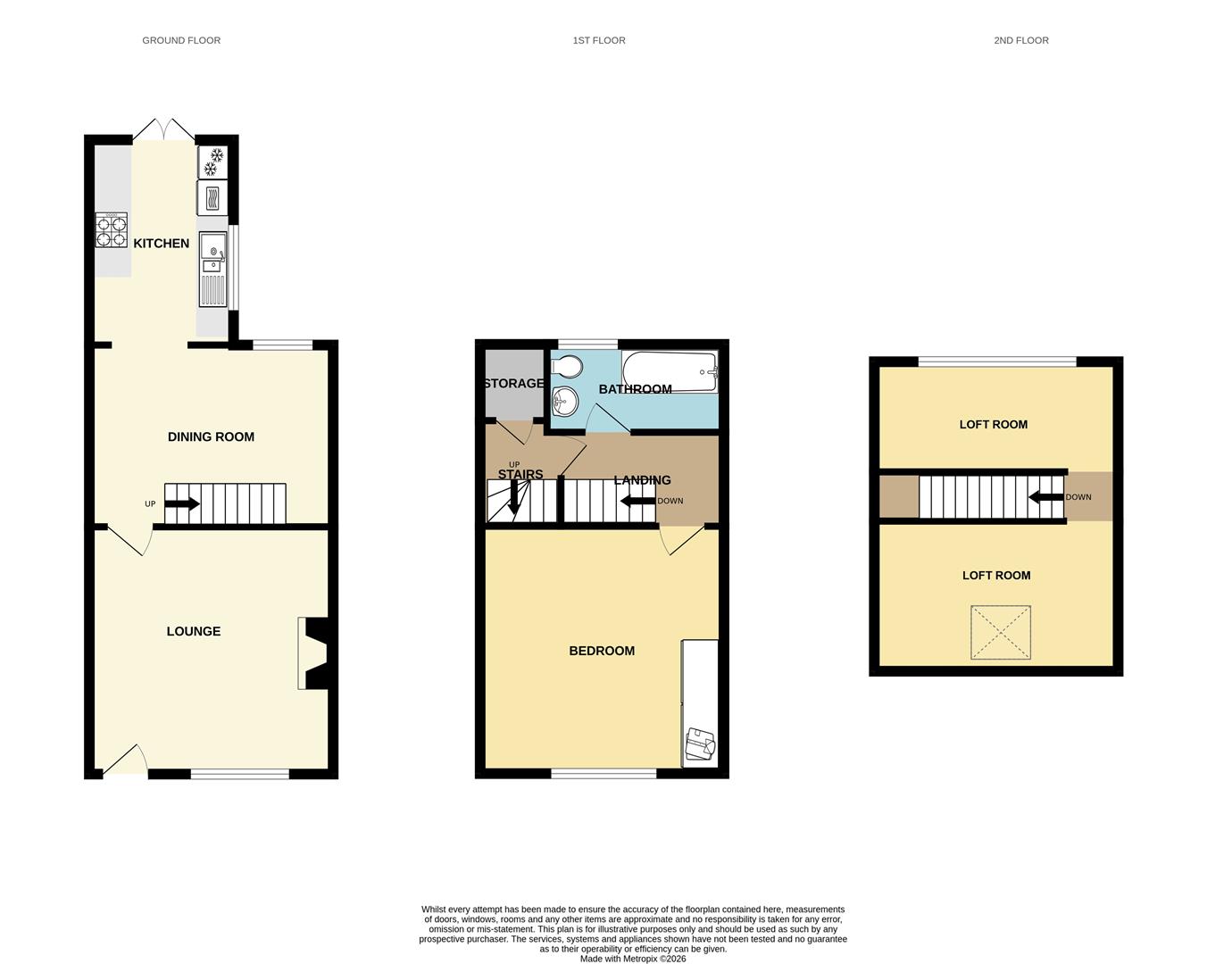 Park Road, Glossop floorplan