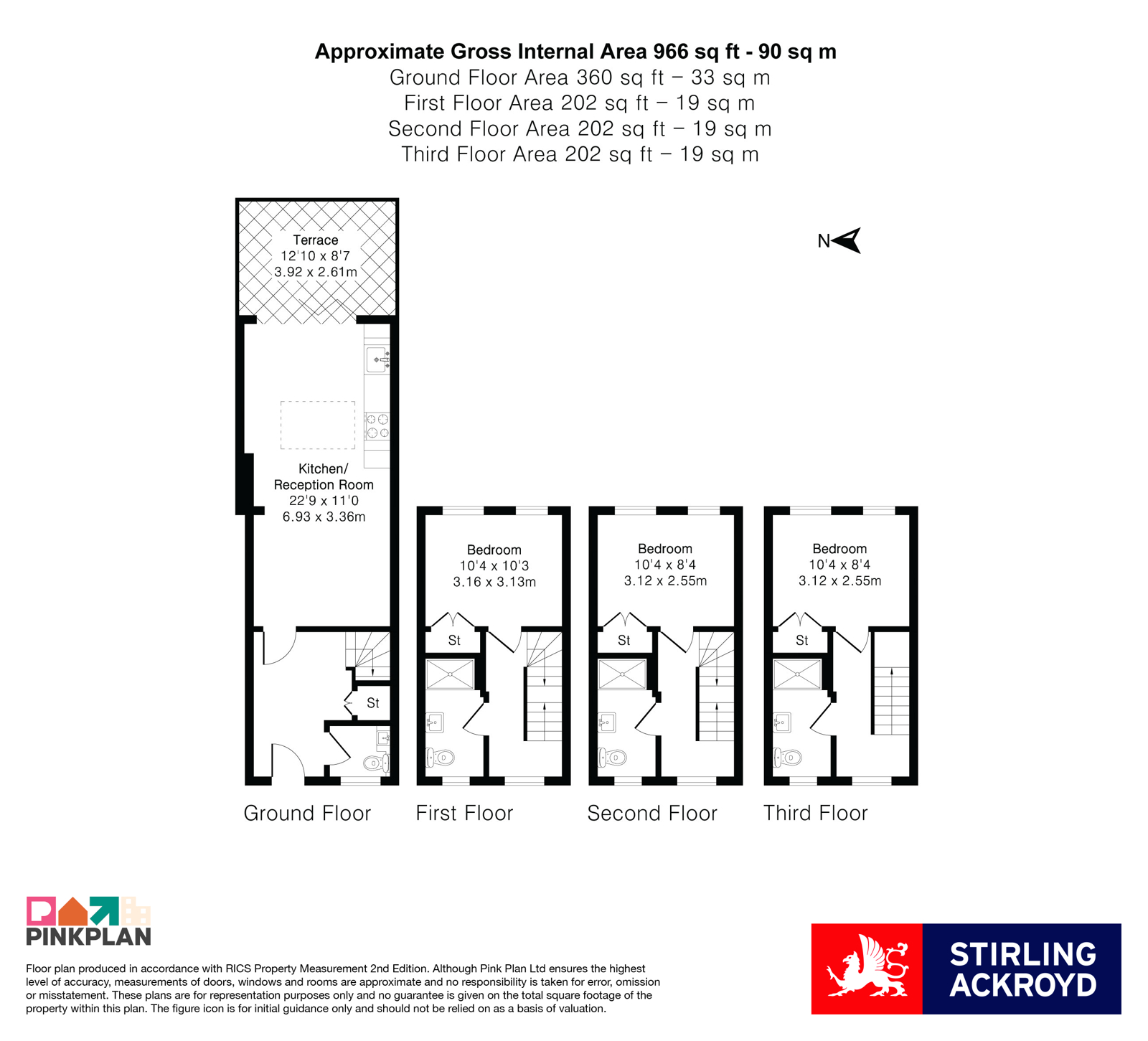 Turner Street, London floorplan