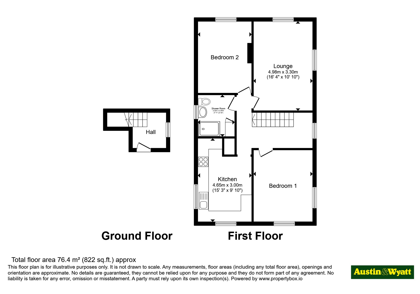 123A, Poole Lane, Dorset floorplan